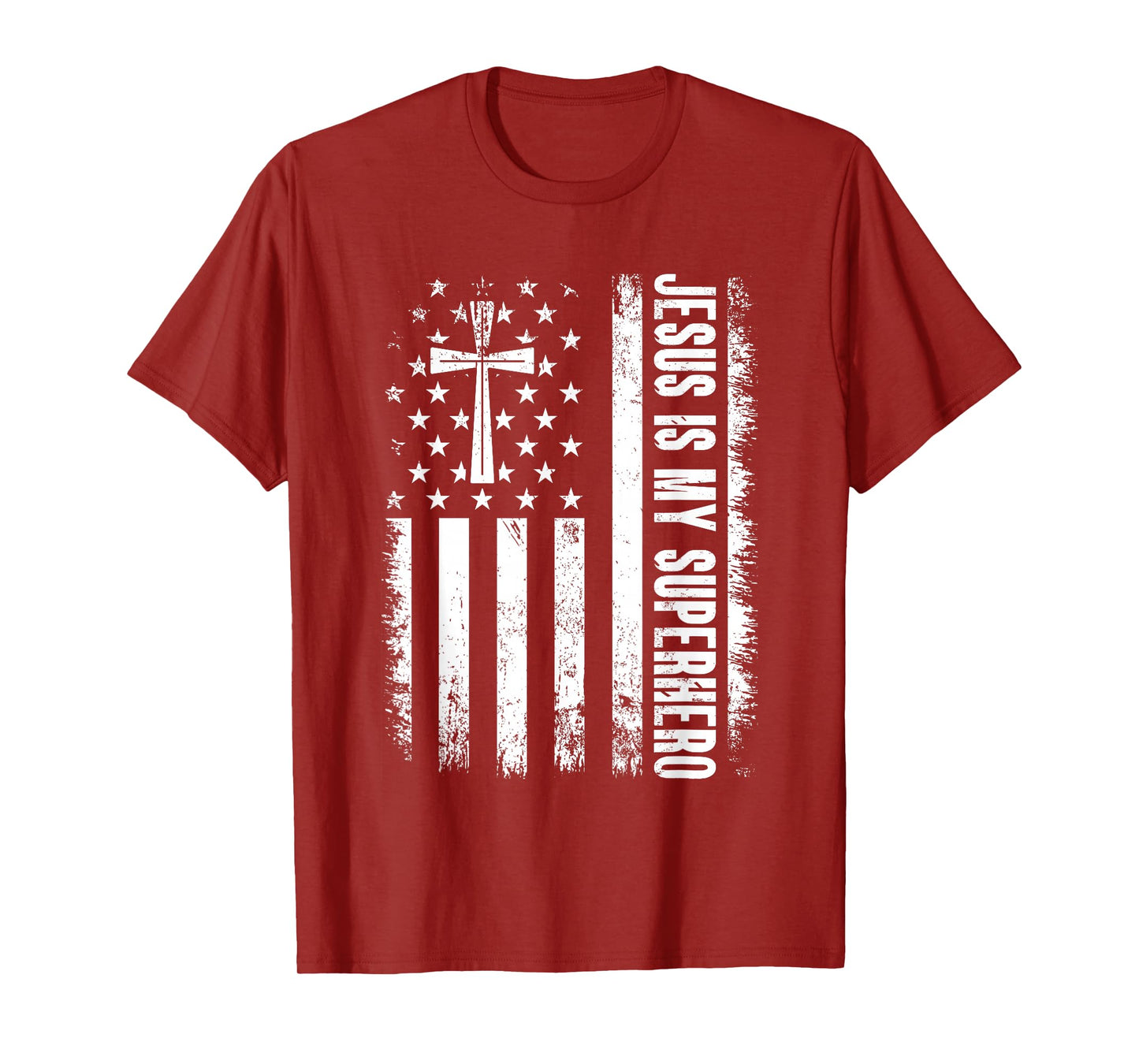 Jesus Is My Superhero - Christian Religious T-Shirt