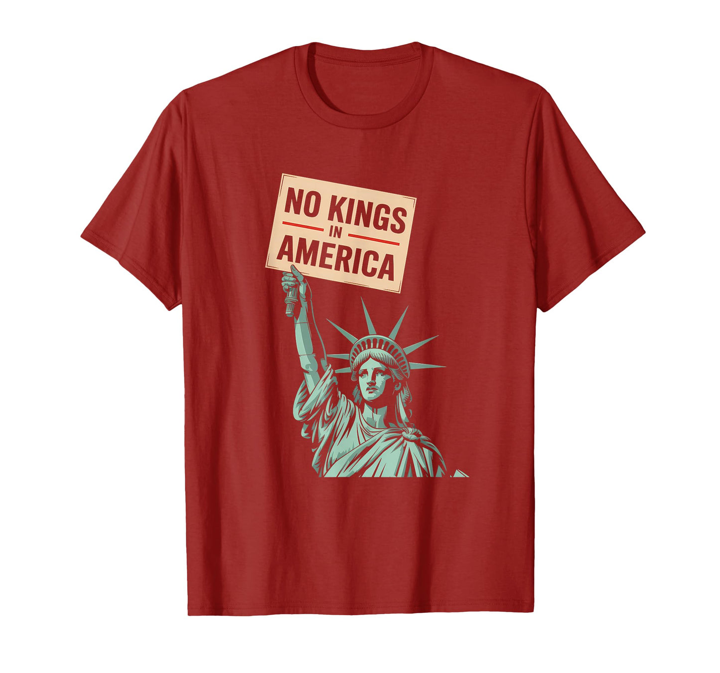 No Kings in America Shirt Protest Liberty Democracy Truth T-Shirt