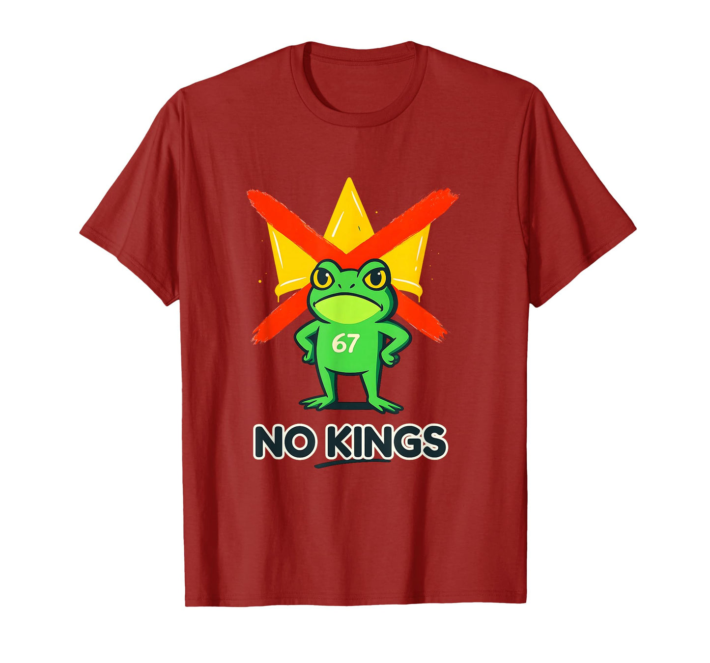 No Kings Shirt Men Women Portland Frog Protest T-Shirt