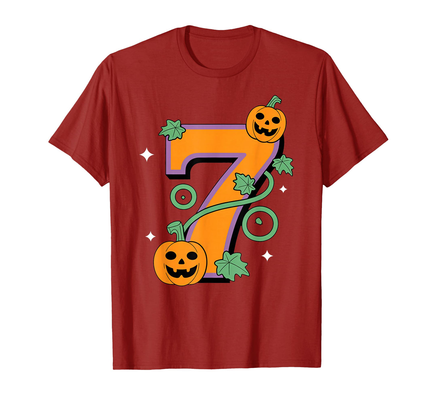 Pumpkin Six Seven 67 Matching 7 Halloween Couple T-Shirt