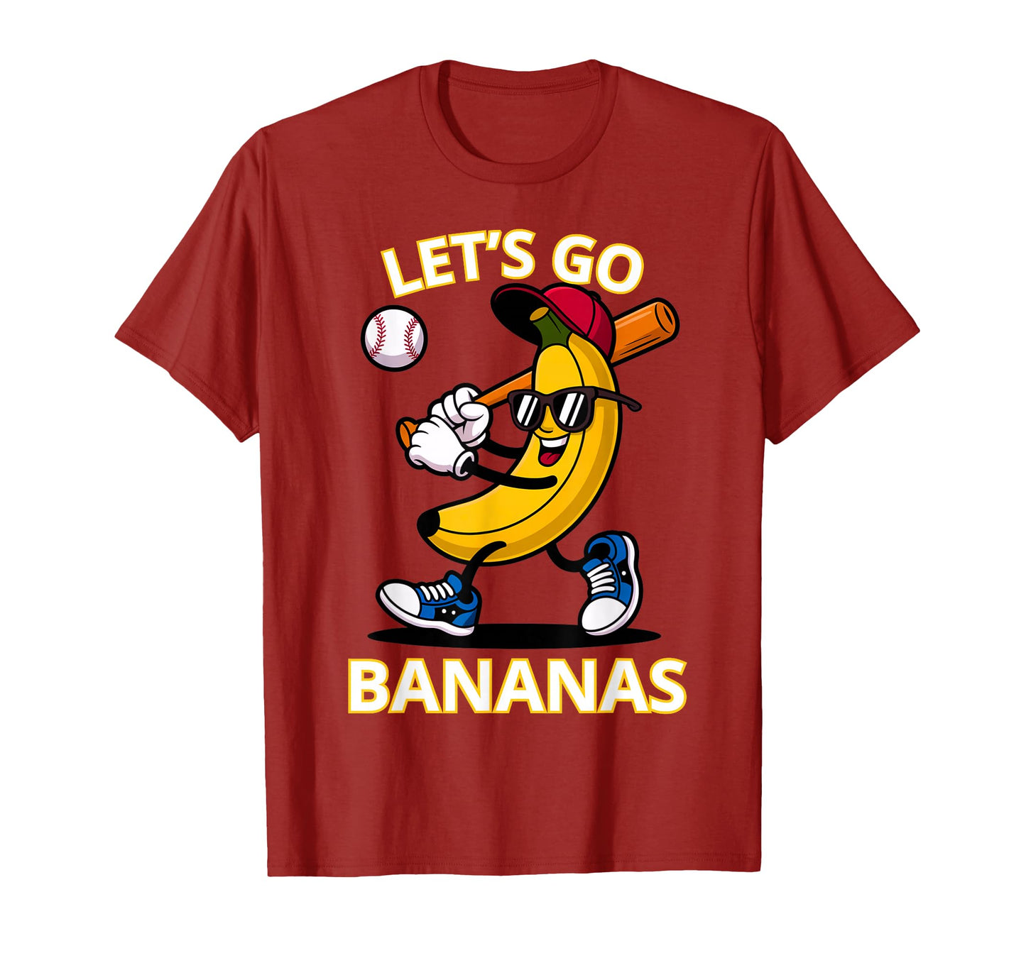 Let's Go Bananas Funny Banana T-Shirt