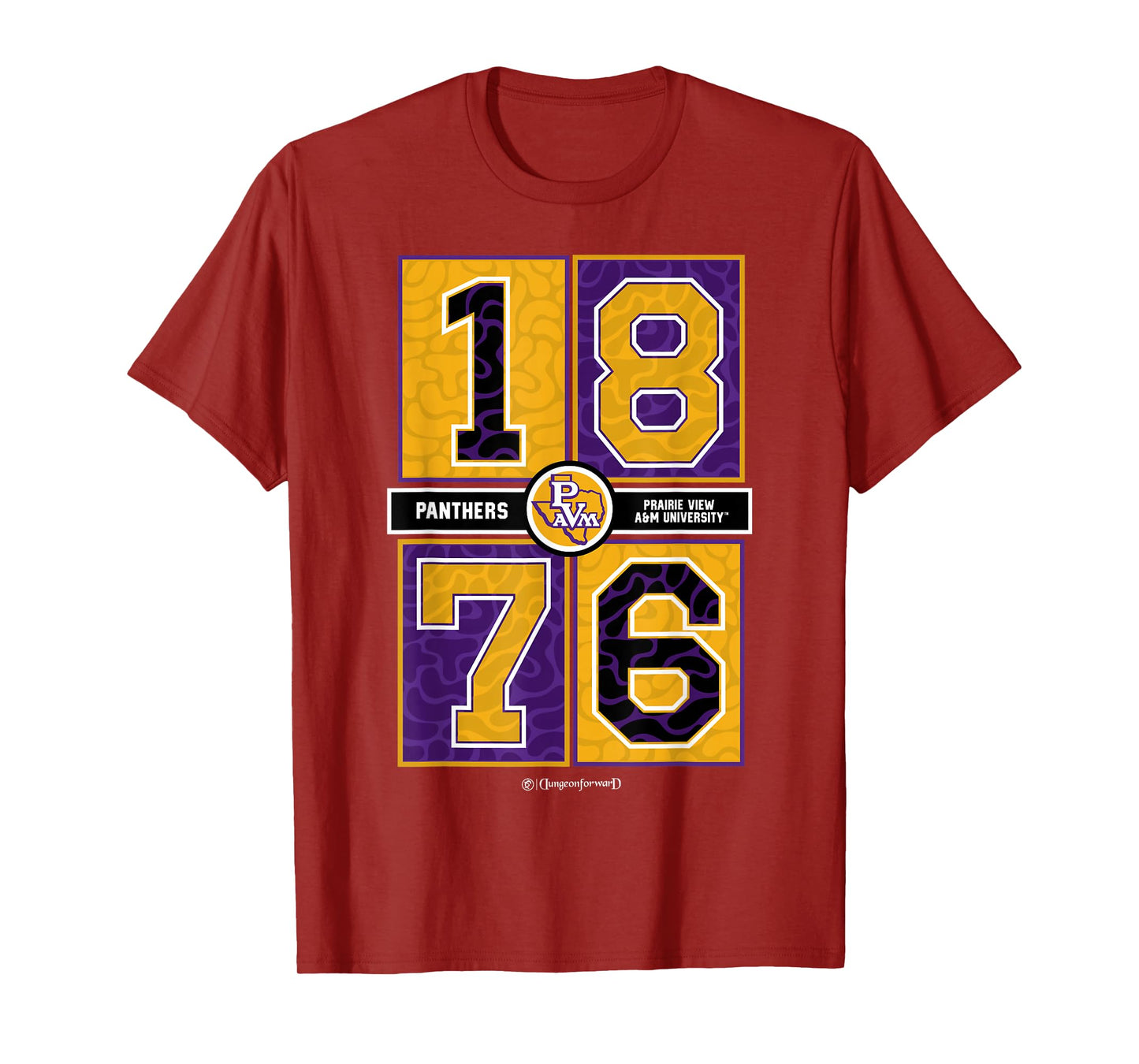 Prairie View A&M University - HBCU - Panthers Concrete Date T-Shirt