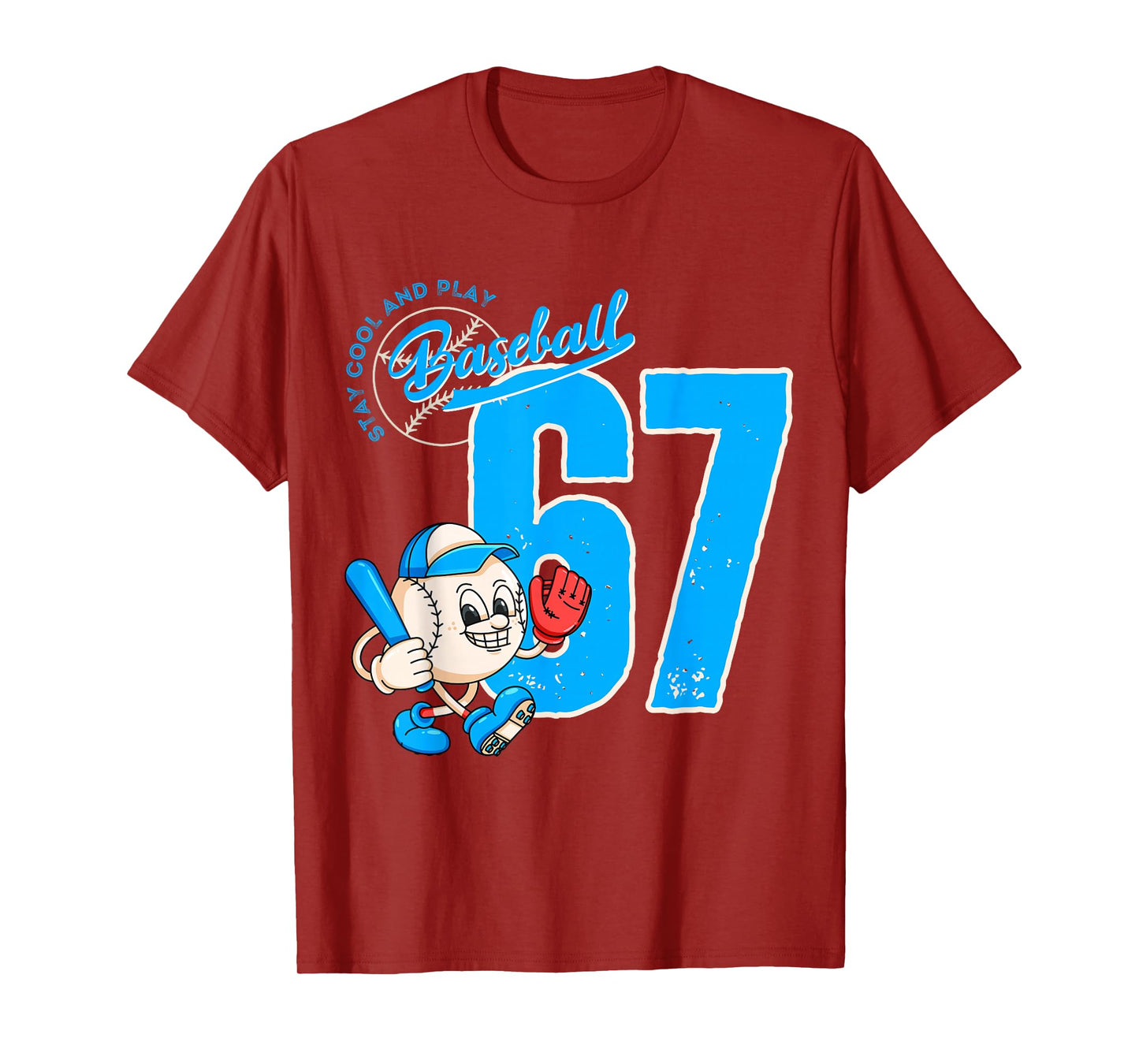 67 Baseball Lifestyle 101 Baseball T-Shirt