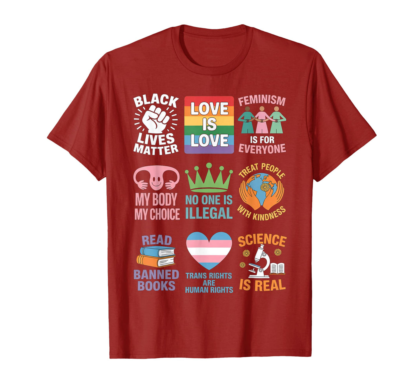 No King Resist Protest Equality Immigrant LGBTQ Ally Liberal T-Shirt