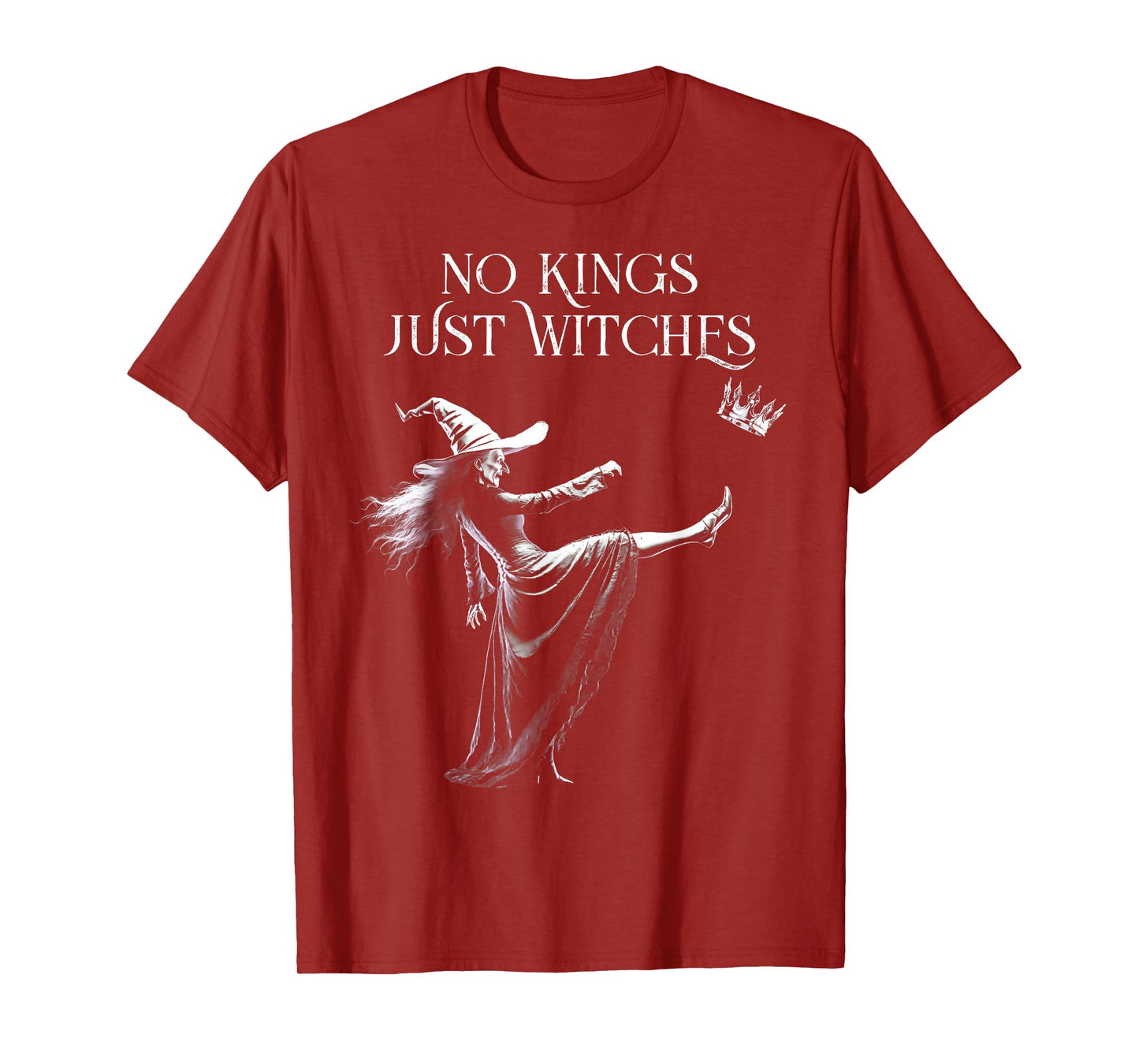 No Kings Just Witches Funny Witchcore Halloween Costume T-Shirt