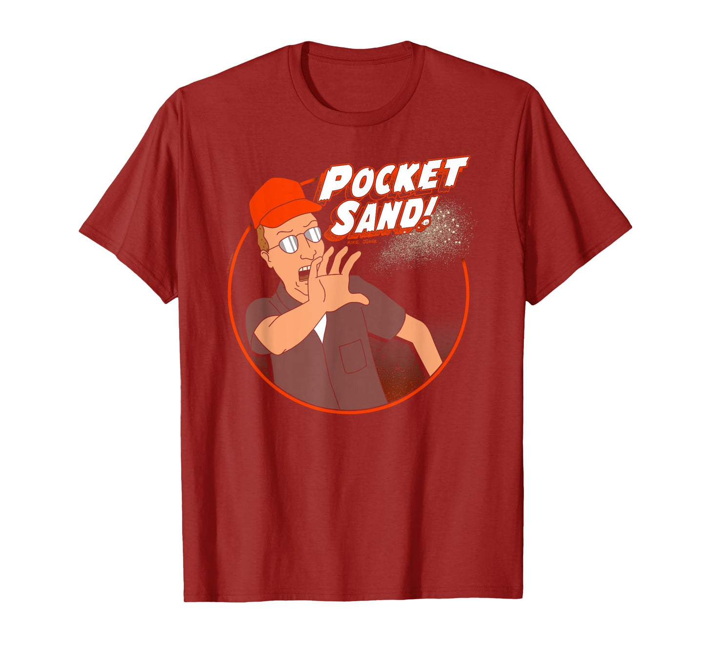 King of the Hill Dale Gribble Pocket Sand Cartoon T-Shirt