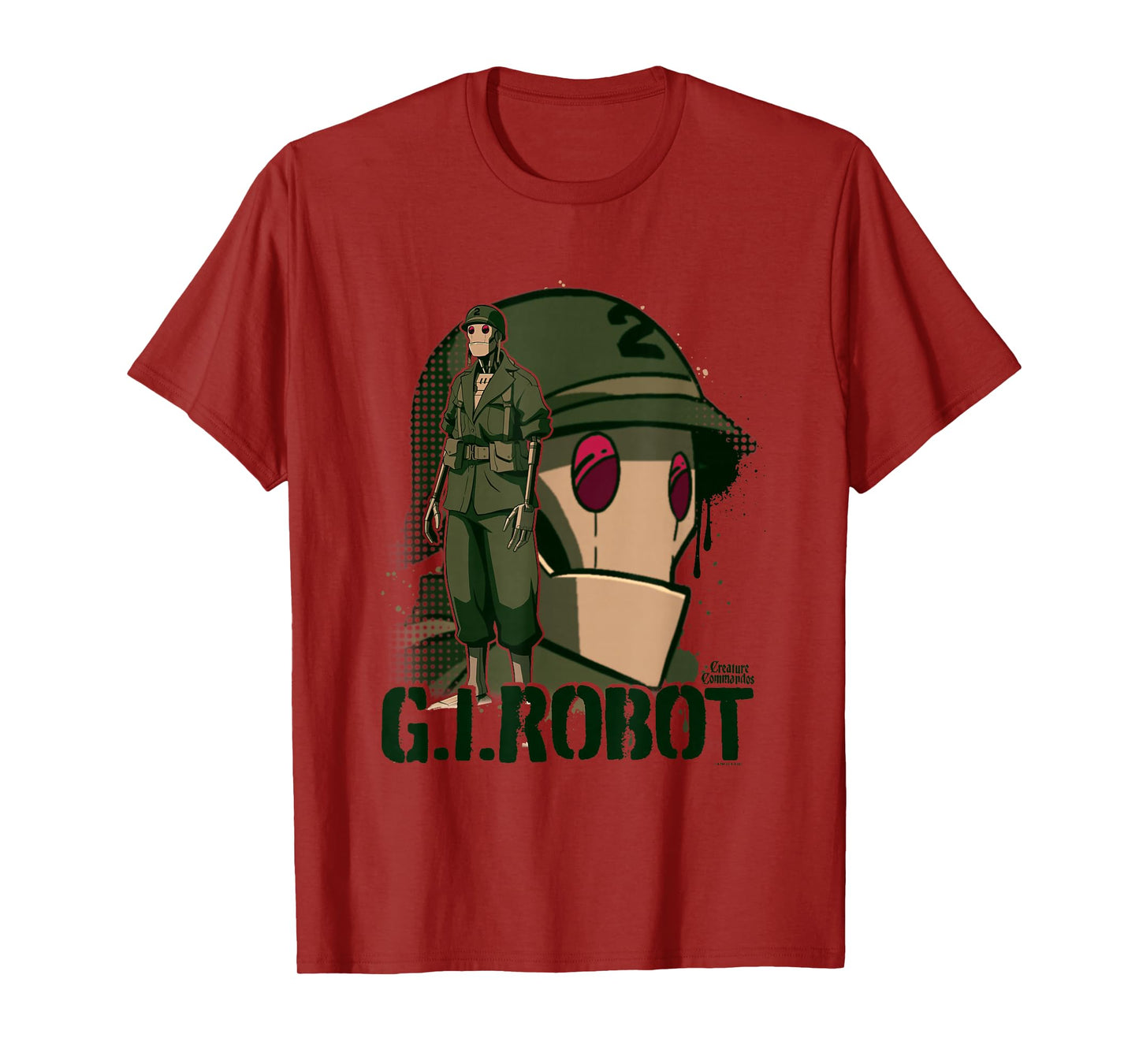 Creature Commandos G.I. Robot Showcase T-Shirt