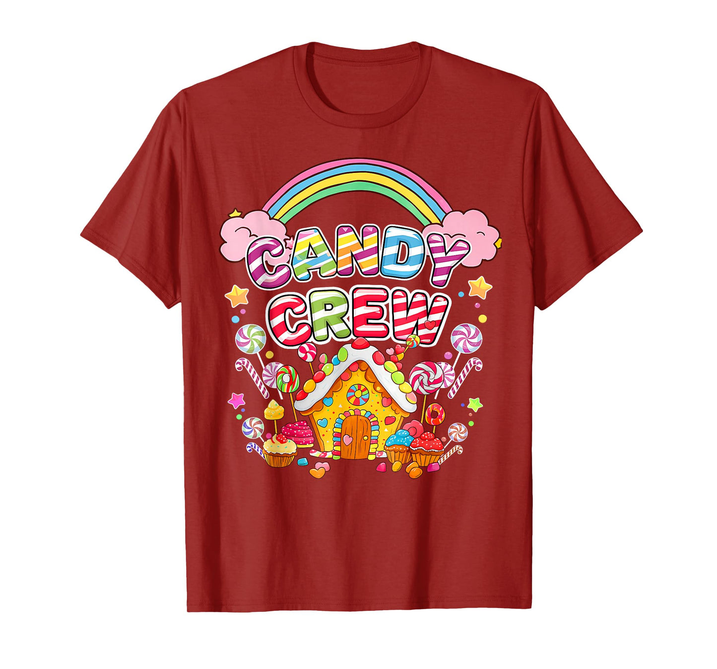 Candy Crew Candy Costume Funny Candy Squad Women Girls T-Shirt