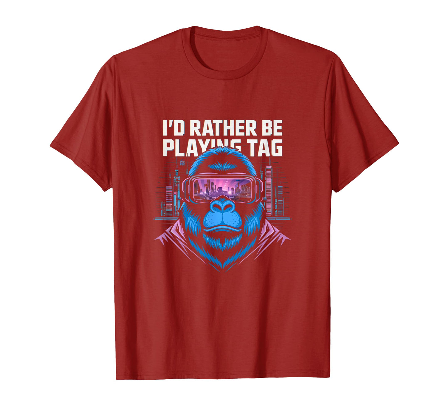 I'd Rather Be Playing Tag VR Gaming T-Shirt