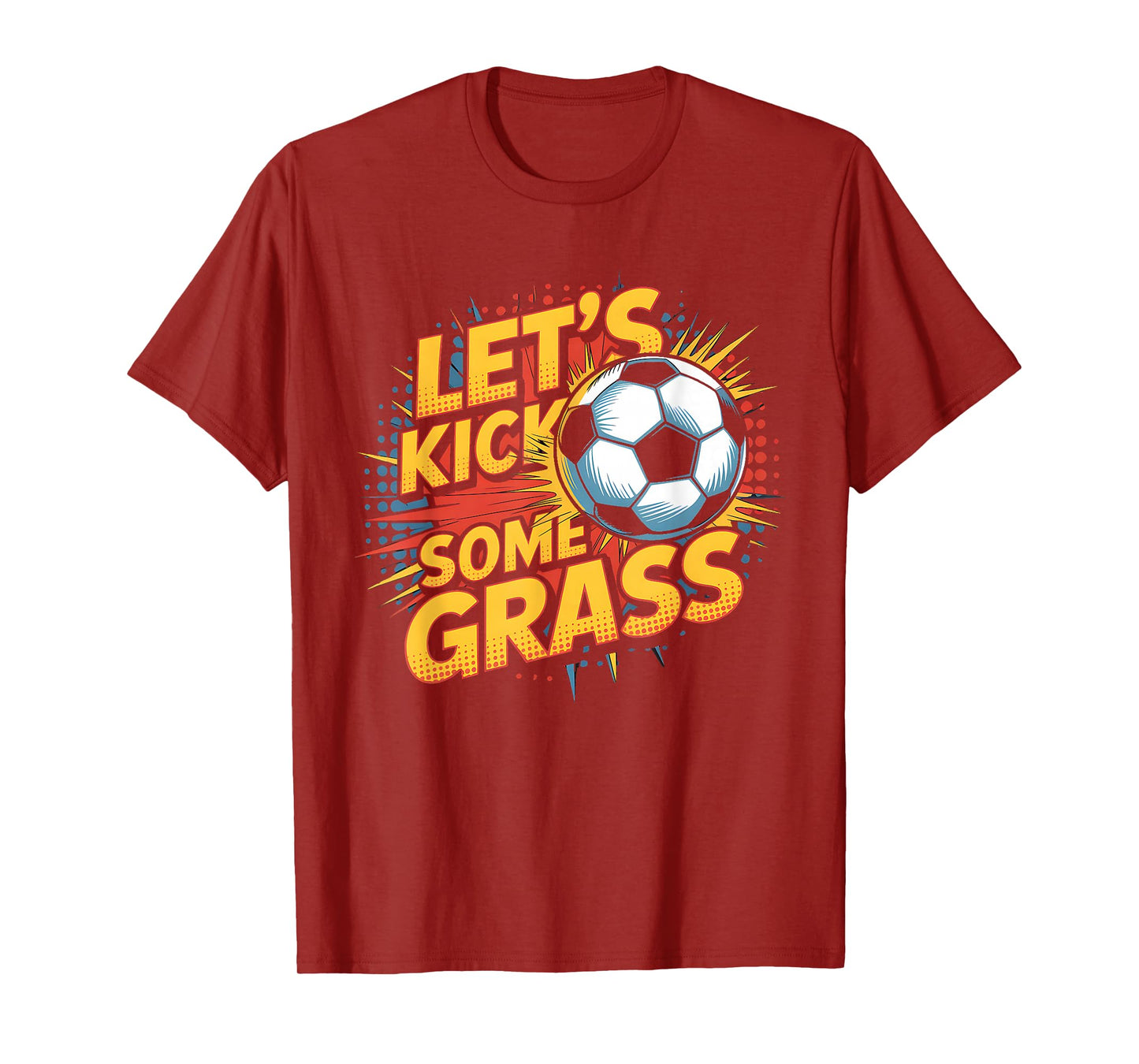 Let`s Kick Some Grass Soccer Mom T-Shirt