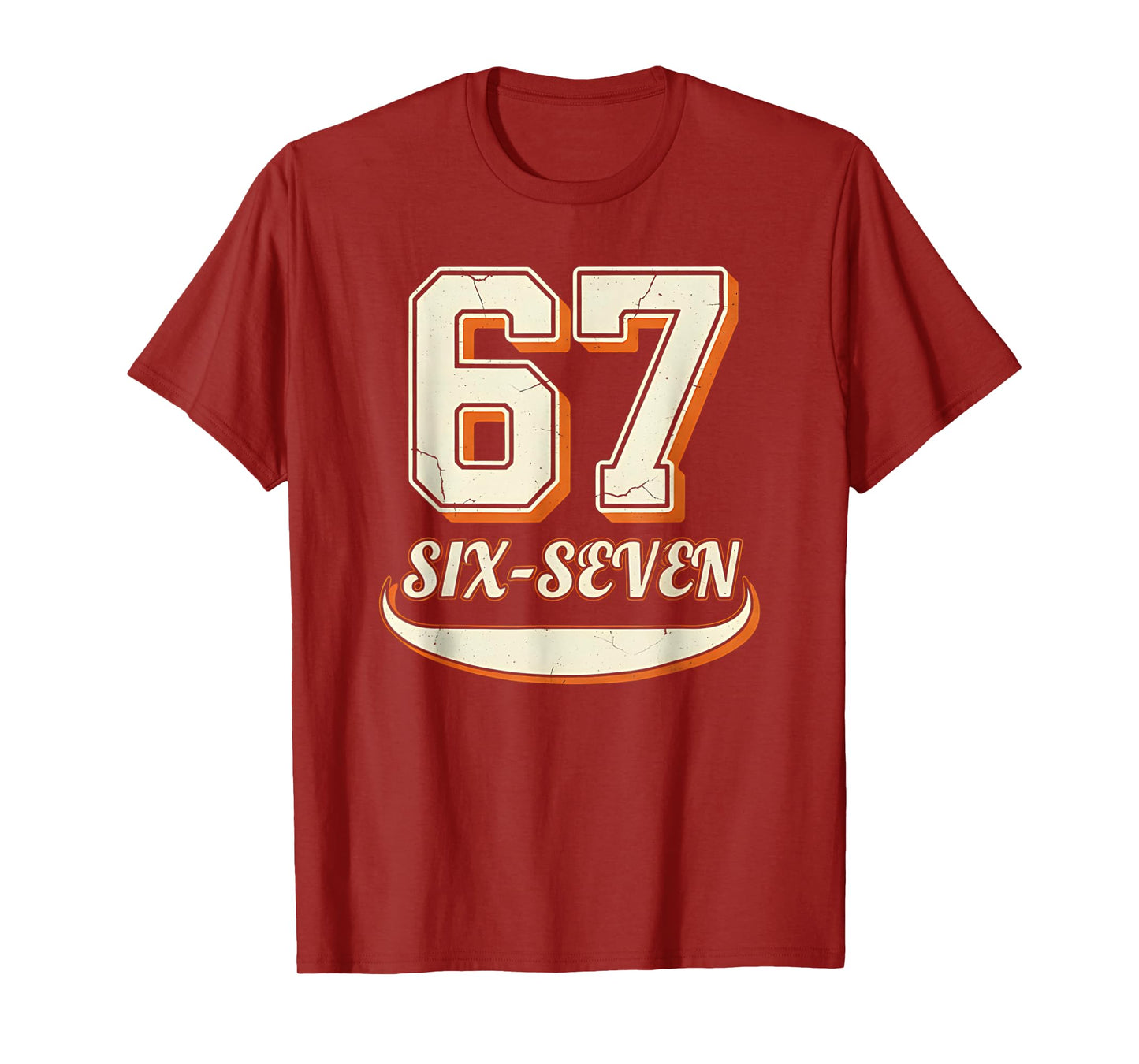 Six Seven 6 7 Meme Funny T-Shirt