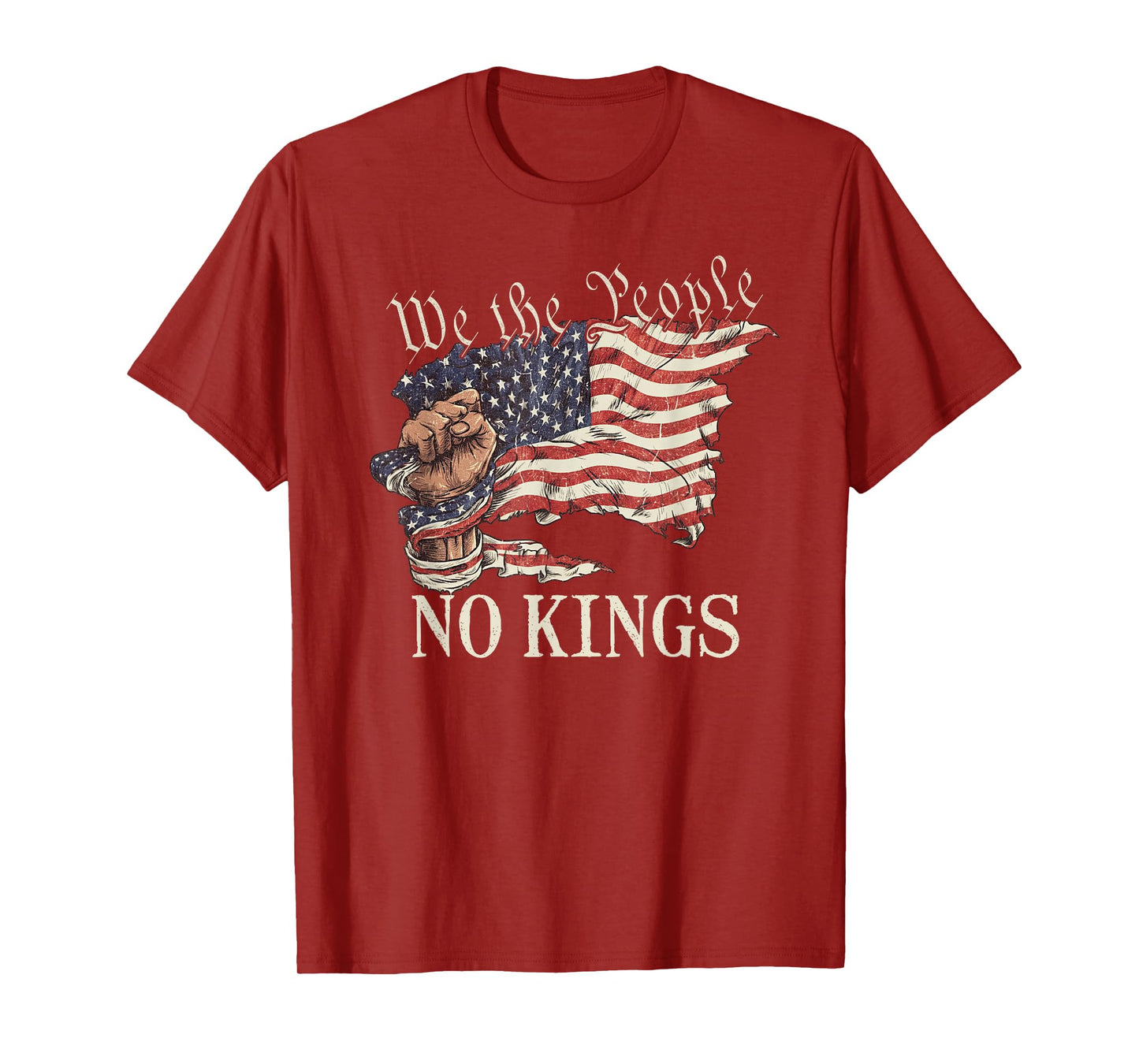 We The People No Kings American Freedom T-Shirt