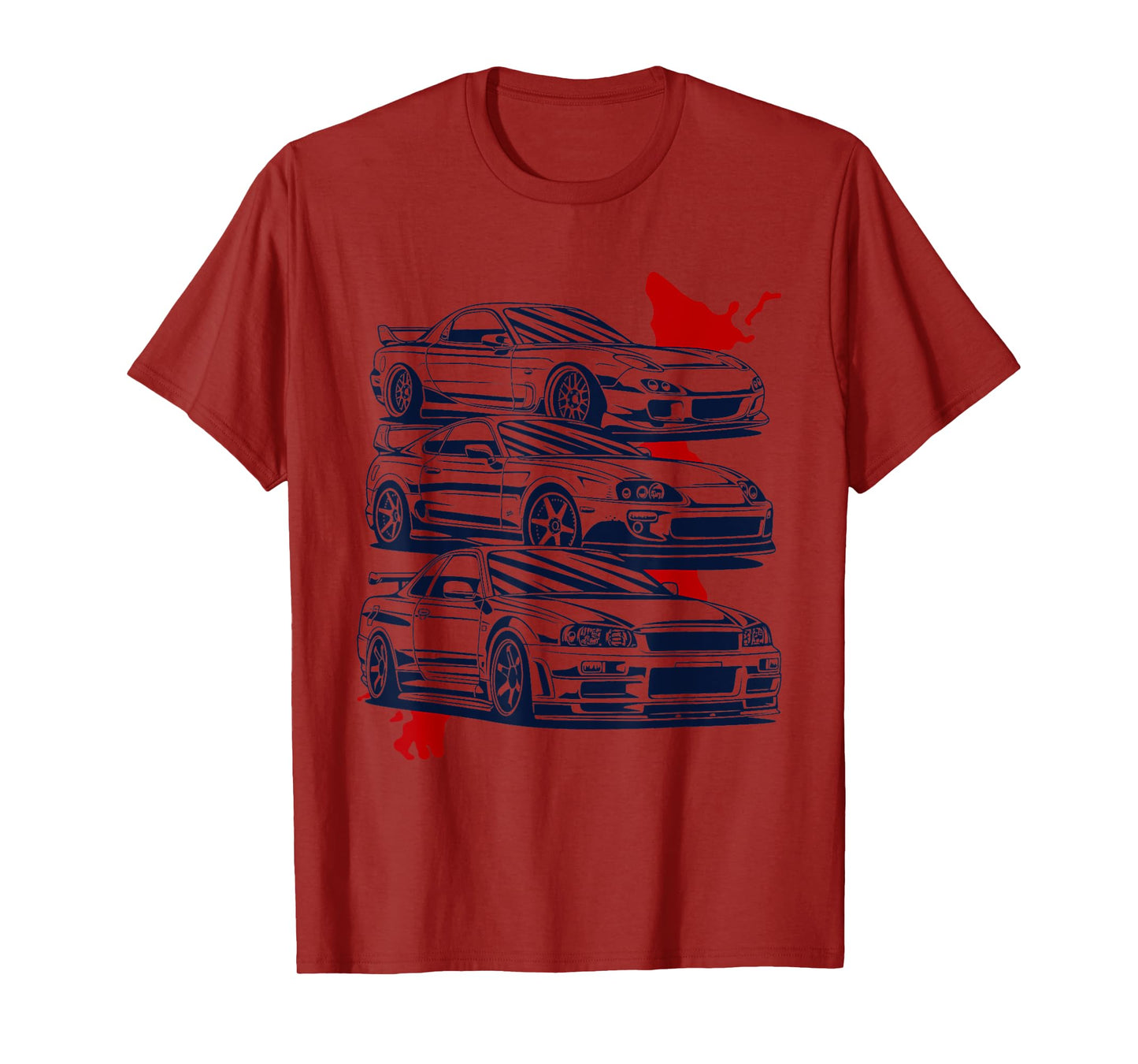 Skyline G T R R33 R34 R32 R35 Japanese Supra JDM Car R X 7 T-Shirt
