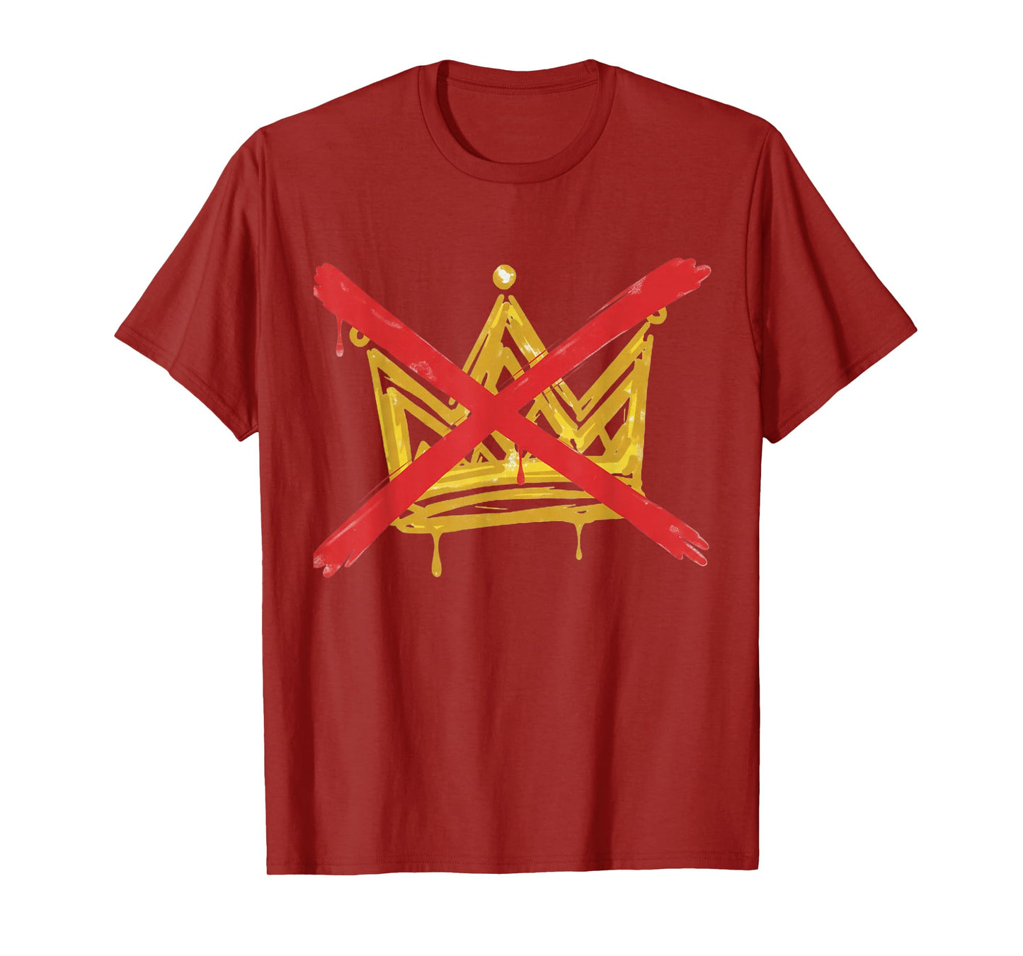 No King Protest Sign T-Shirt