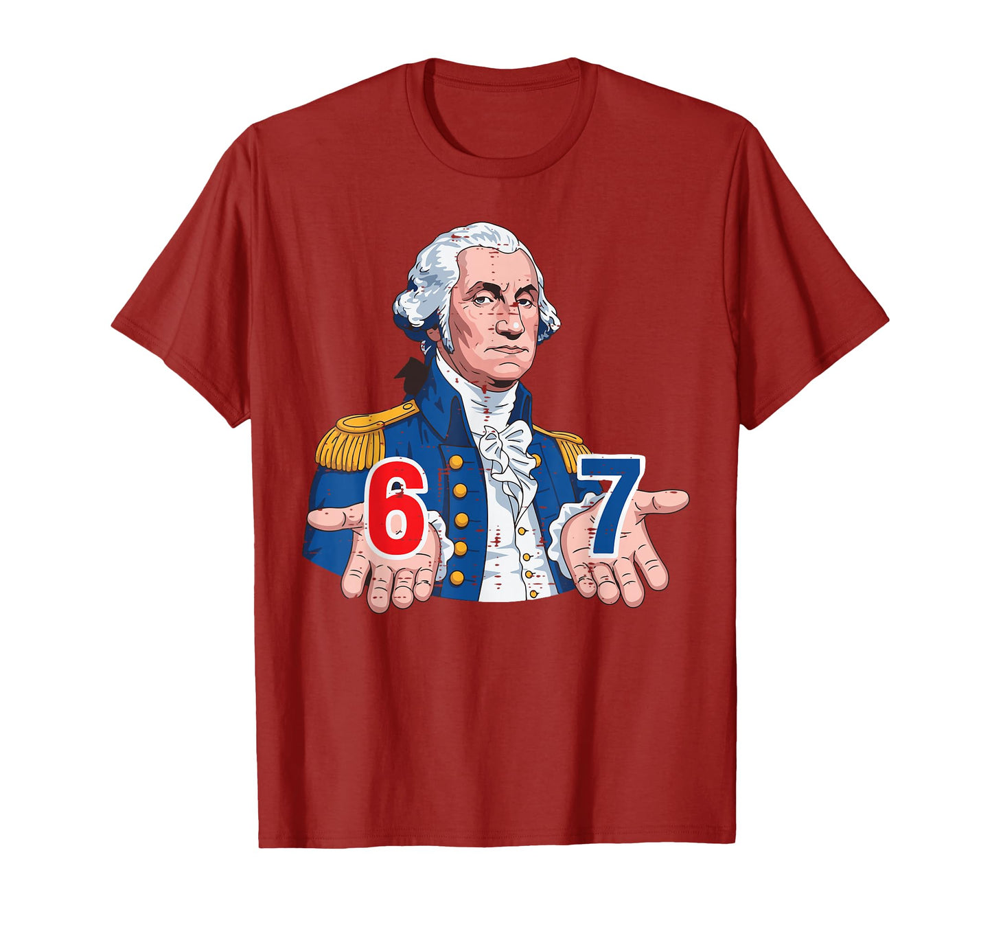 6 7 Washington Funny 67 Costume Meme Six Seven Kids Youth T-Shirt