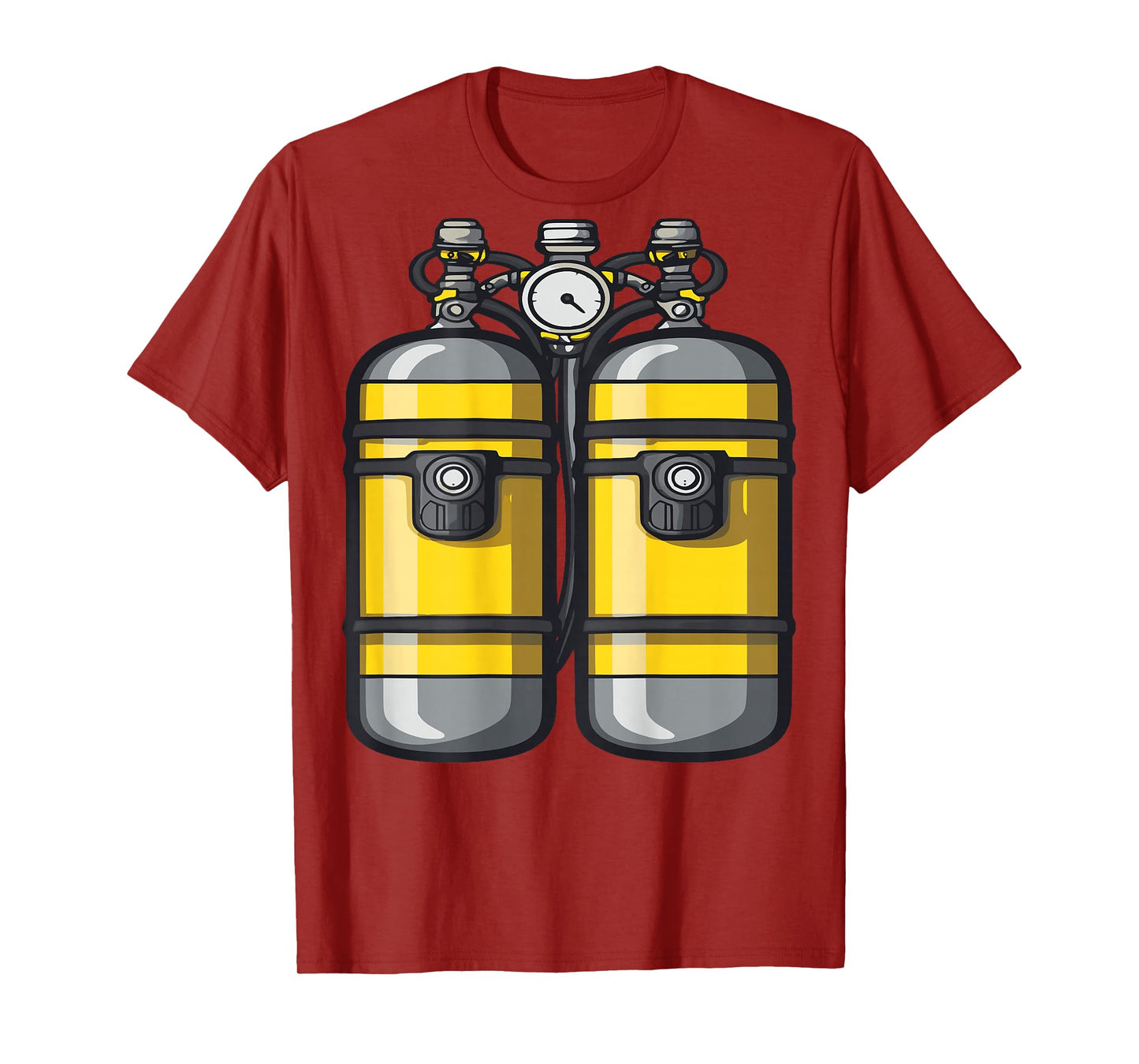 BACKPRINT Scuba Tank T-Shirt
