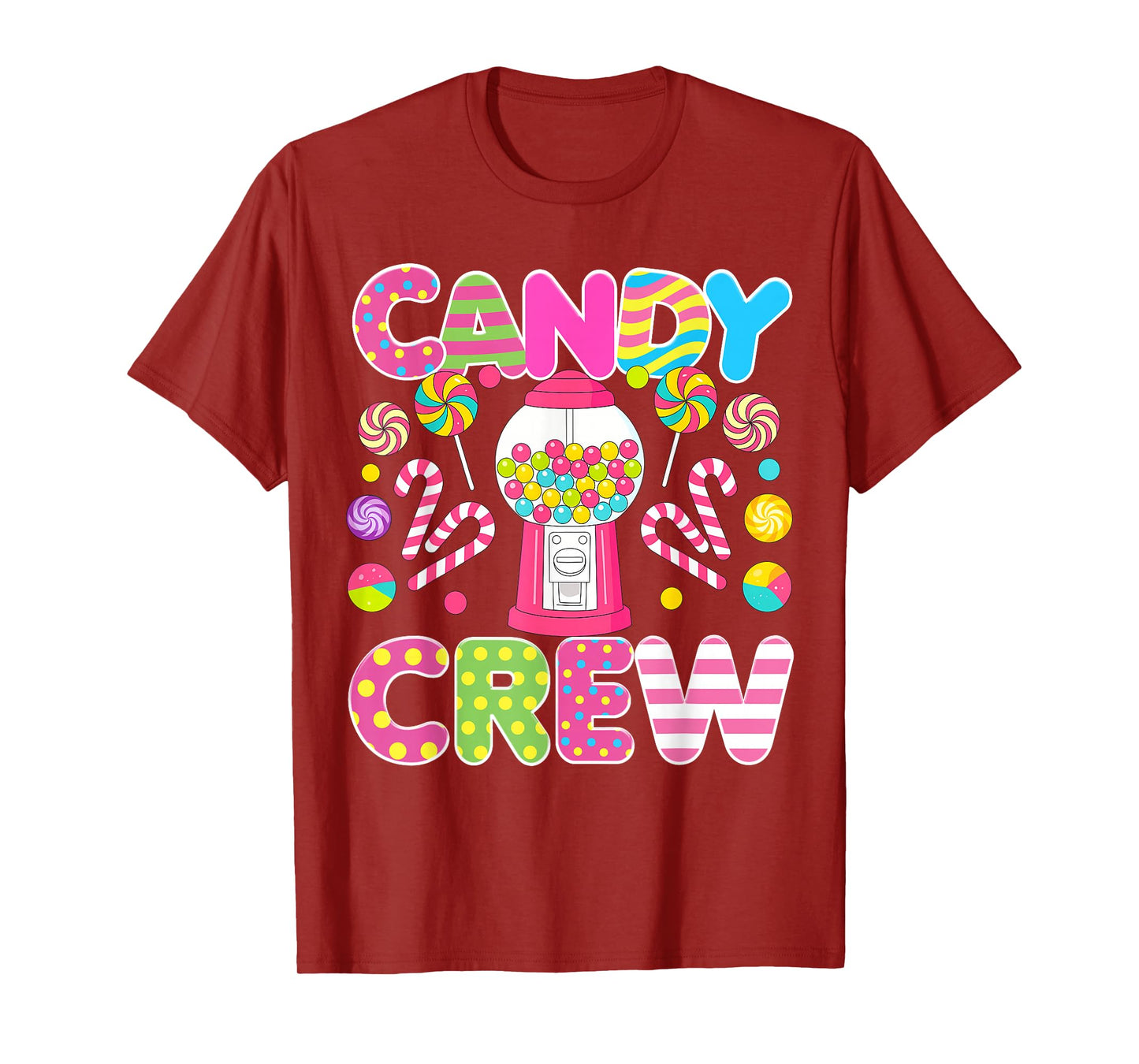 Candy Crew Candy Costume Women Candy Land Kids Sweetie T-Shirt