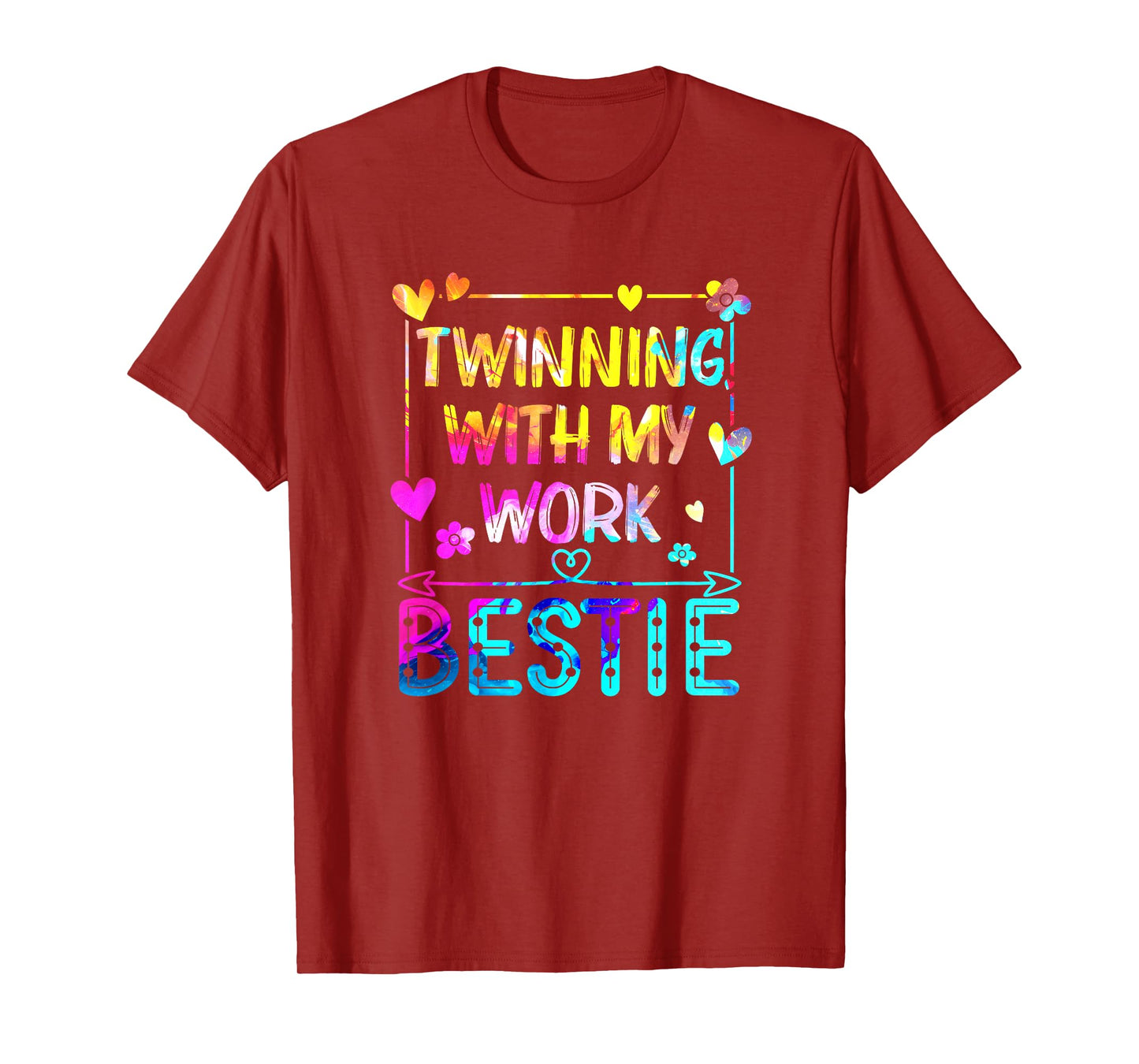 Twinning With My Work Bestie Best Friend Twin Day Week T-Shirt