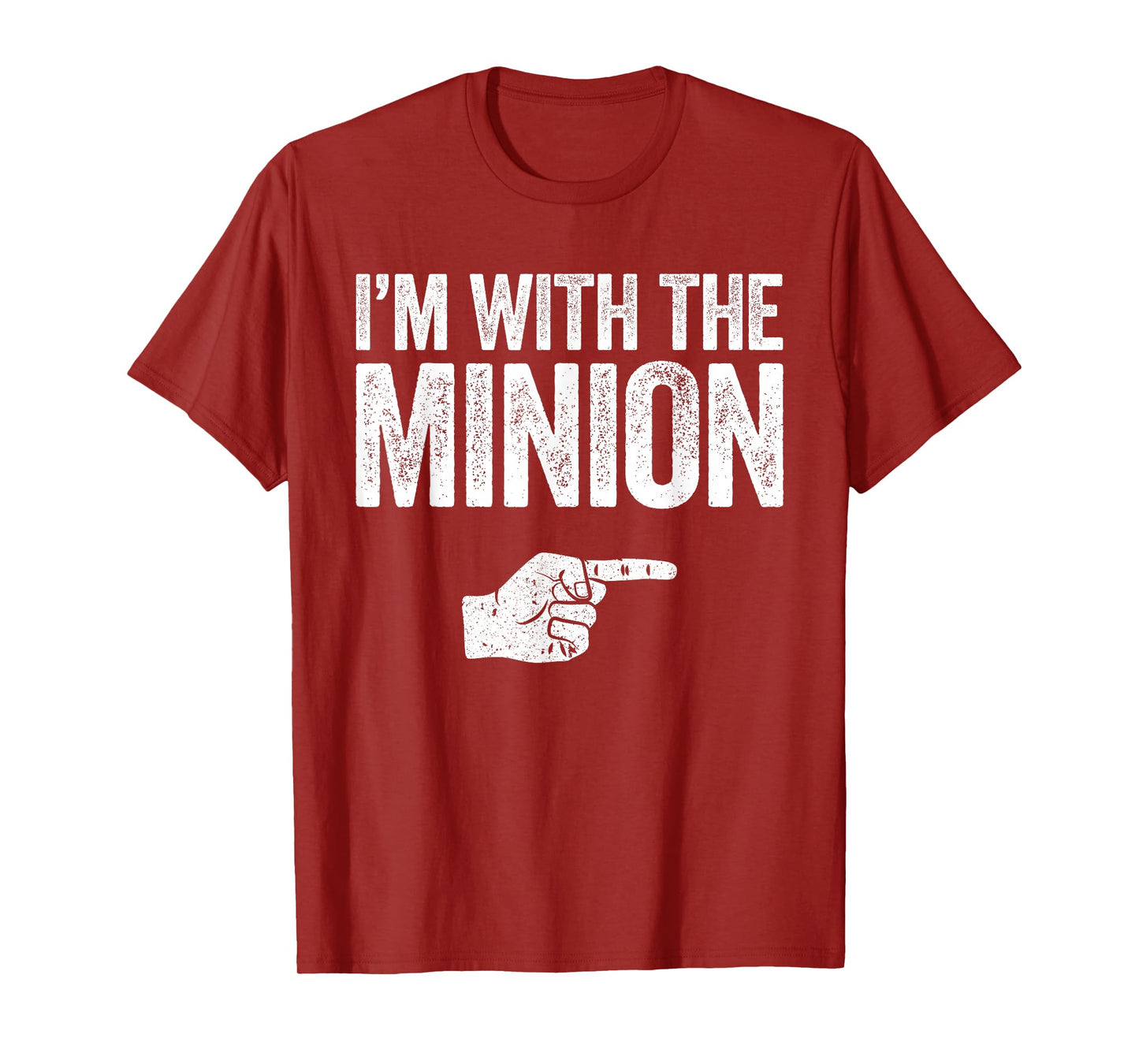 I'm with The Minion Shirt Adult Kids Men Women Costume T-Shirt