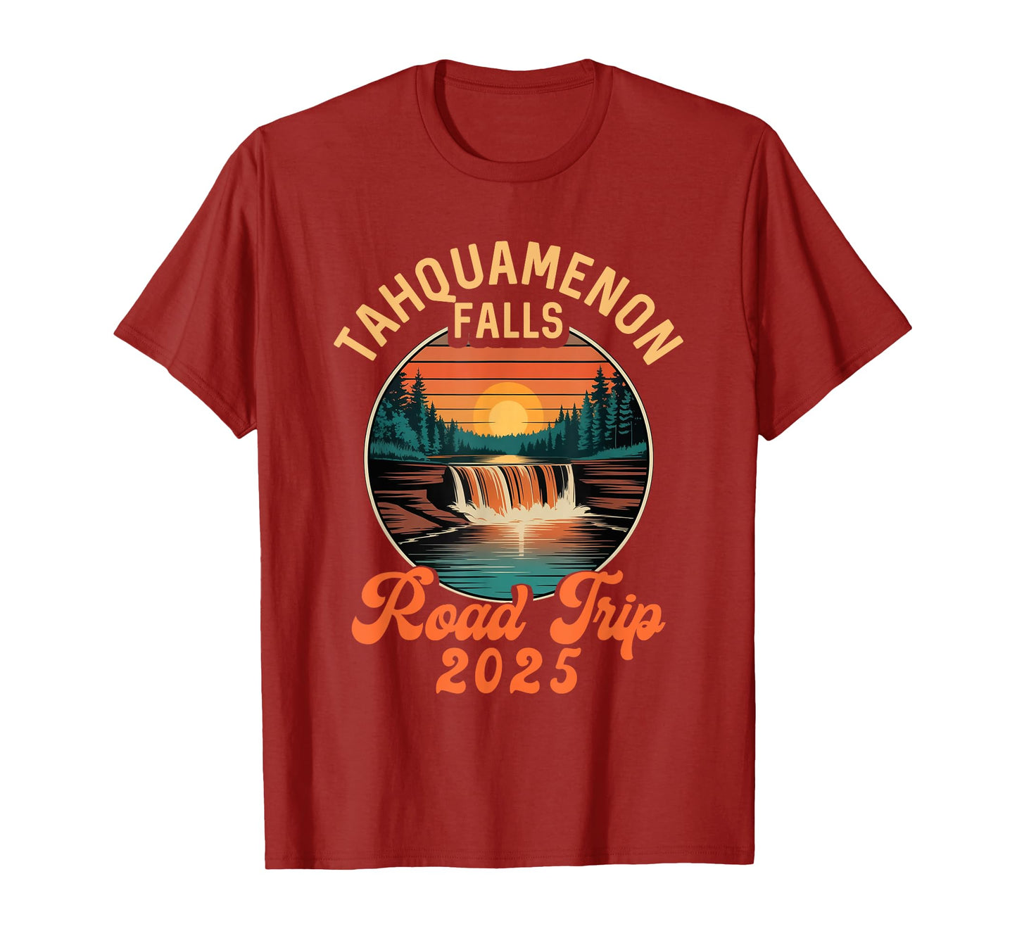 Tahquamenon Falls Road Trip 2025 Summer Vacation Family T-Shirt