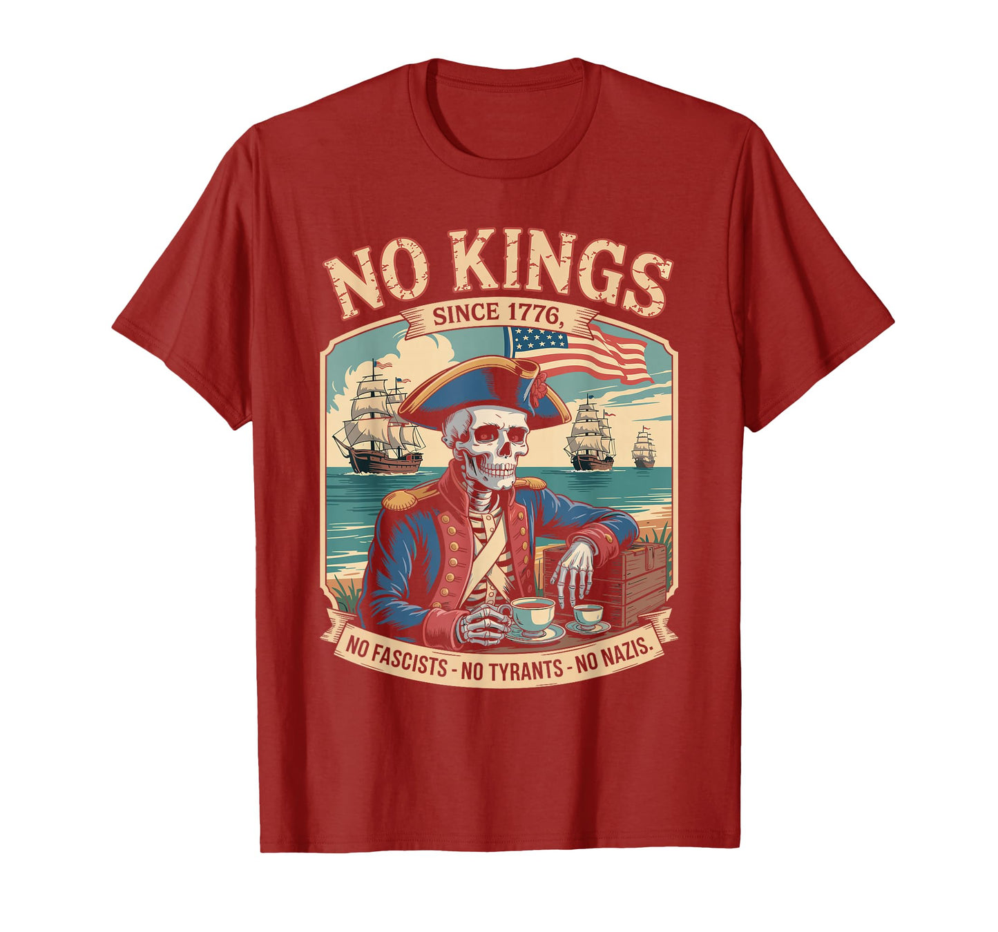 No King in America Shirt Men Women 4th July No Kings T-Shirt