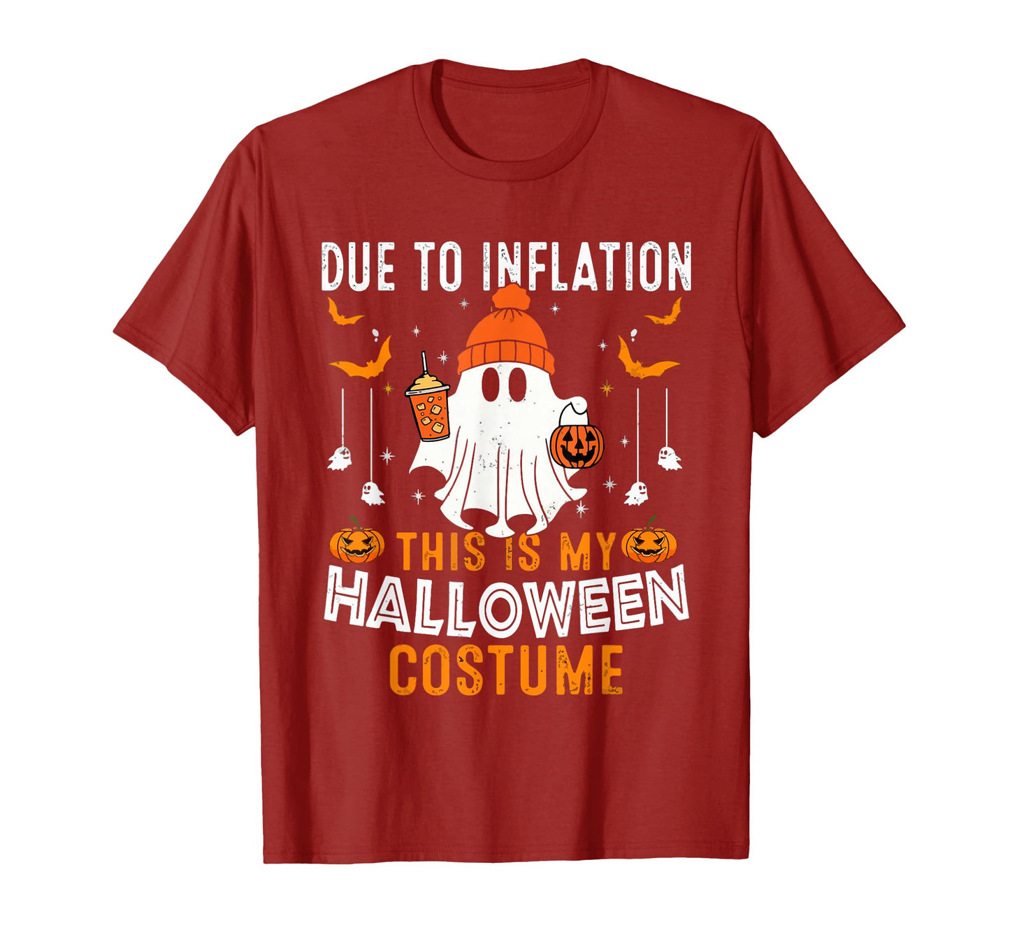 Due to Inflation This Is My Halloween Costume Halloween T-Shirt