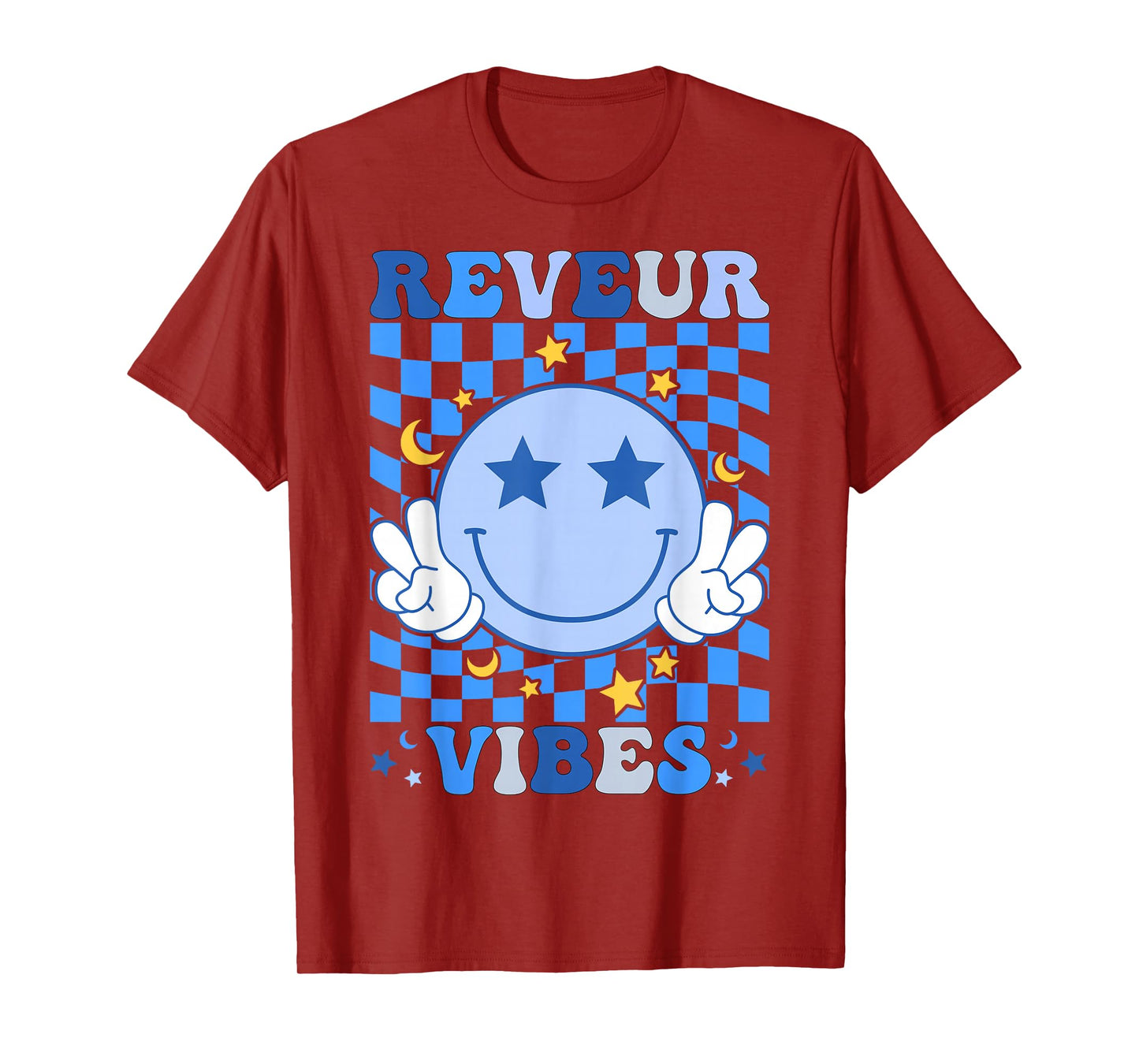 Reveur Vibes RCA System House Of Dreamers Smile Face T-Shirt