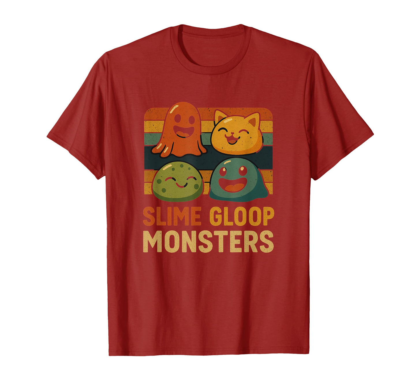 Slime Gloop Rancher Mood Tee Slimepedia Wiki Artwork Retro T-Shirt