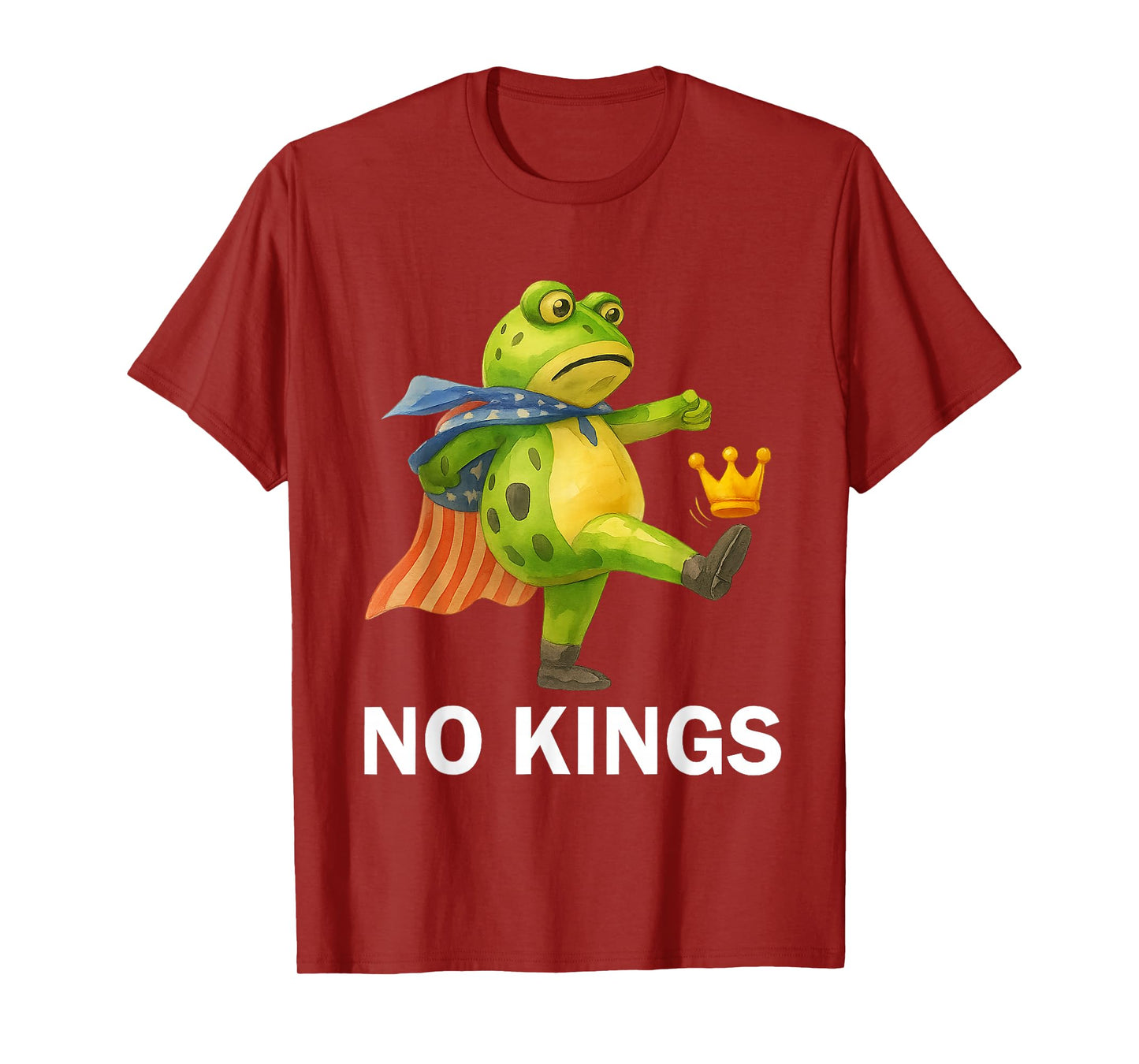 No Kings Shirt Men Women Portland Frog Protest T-Shirt