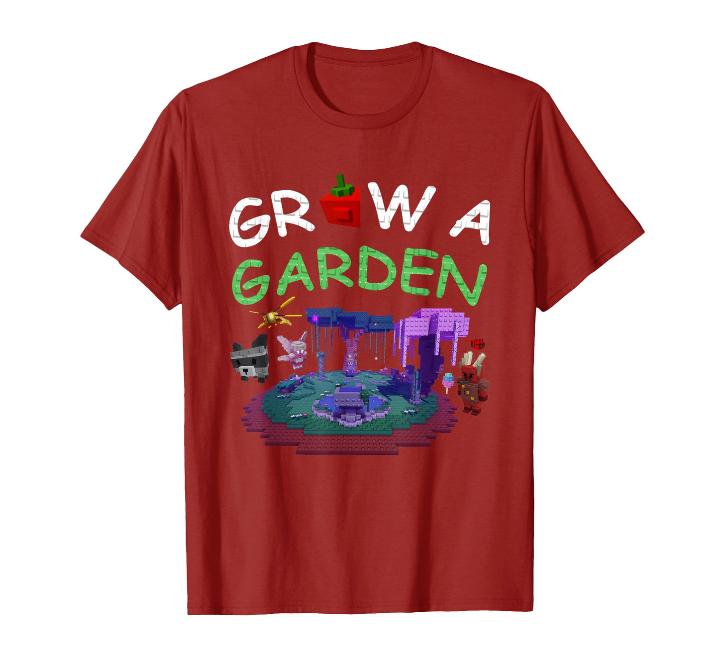 Grow a Garden Shirt for Kids Girls Boys Gamer T-Shirt