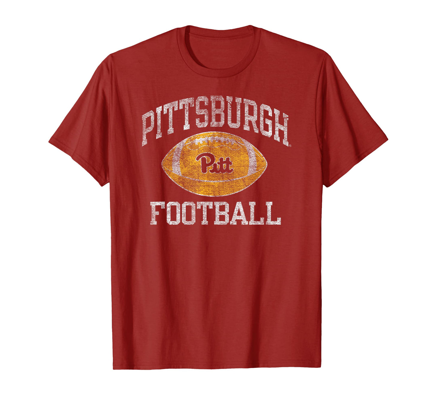 Pittsburgh Panthers Football Intensity Vintage Royal T-Shirt