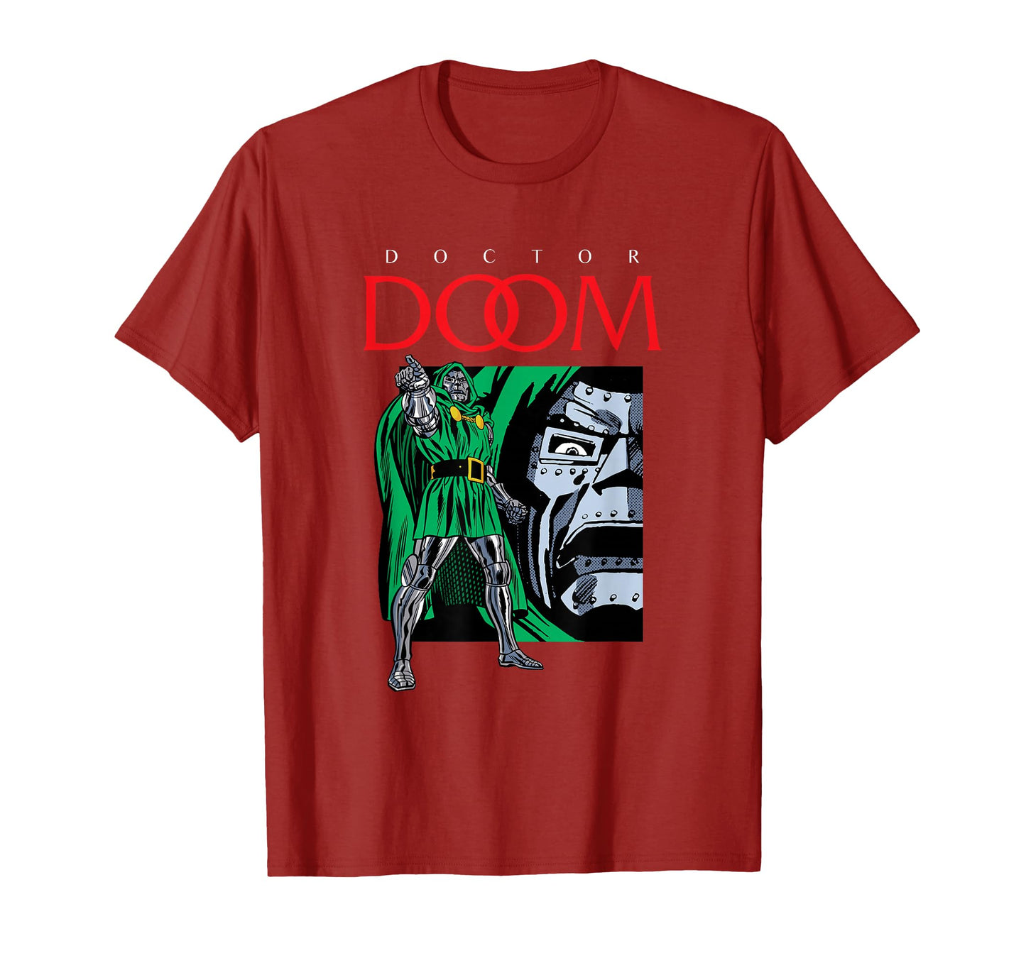 Marvel Comics Doctor Doom Fantastic Super Villain T-Shirt