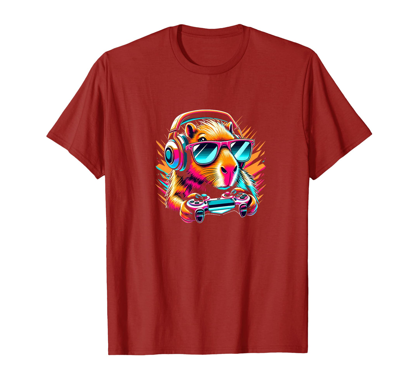 Capybara Video Games Capybara Funny T-Shirt