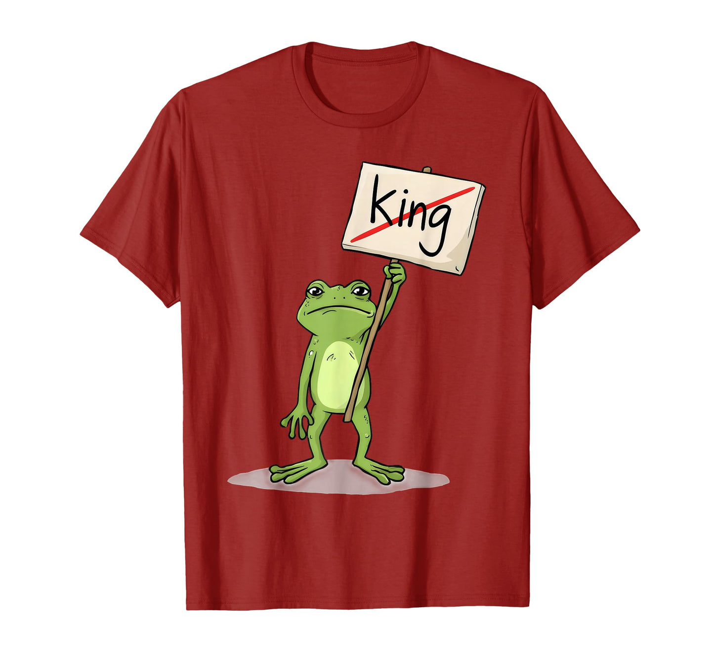 No King Frog Protest, Portland Frogs Activist T-Shirt