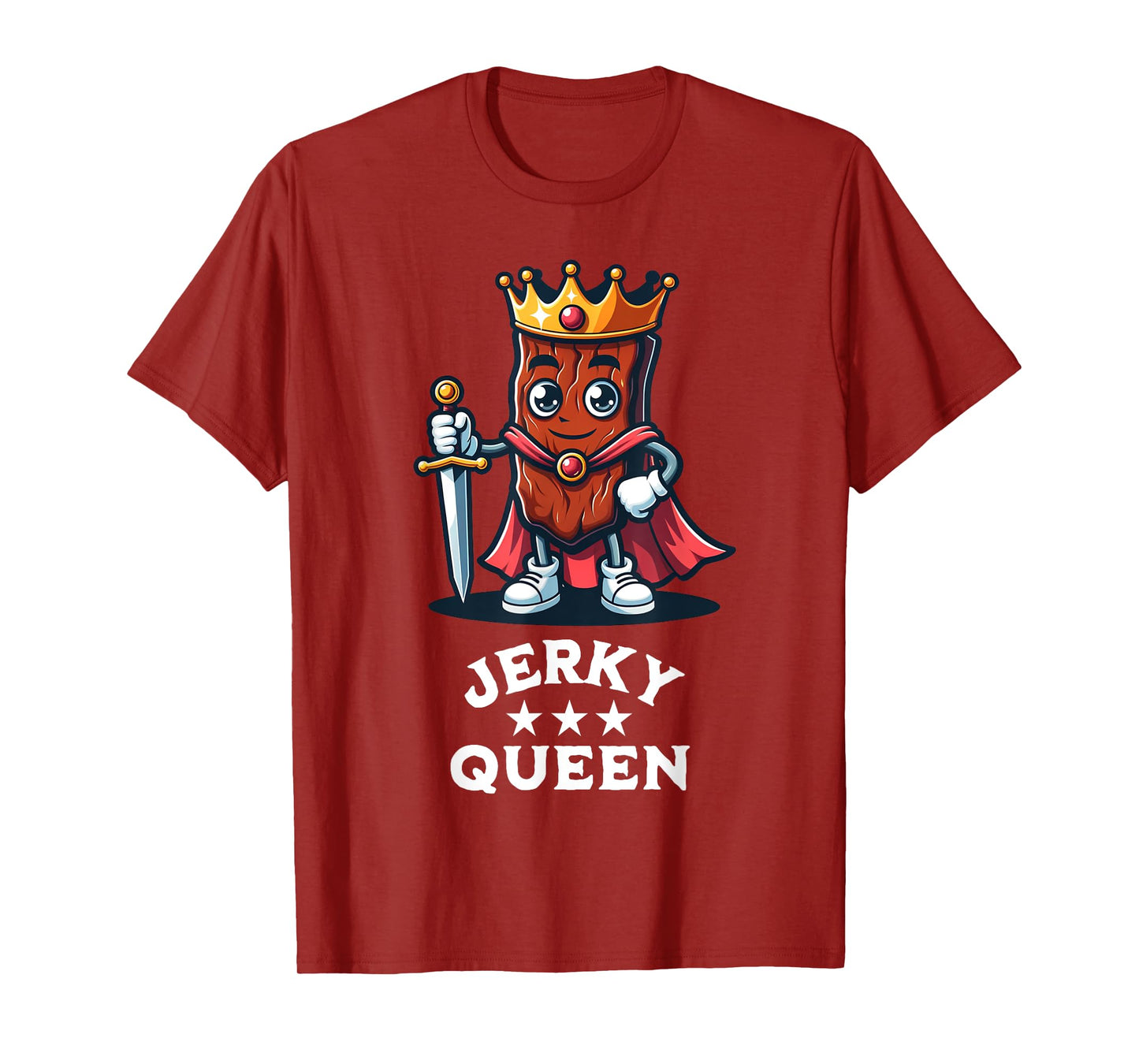 Jerky Queen Funny Quote Beef Jerky Meat T-Shirt