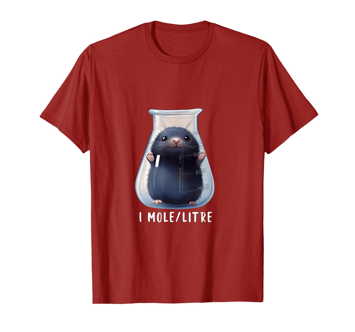 Funny Chemistry Science Student Mole T-Shirt