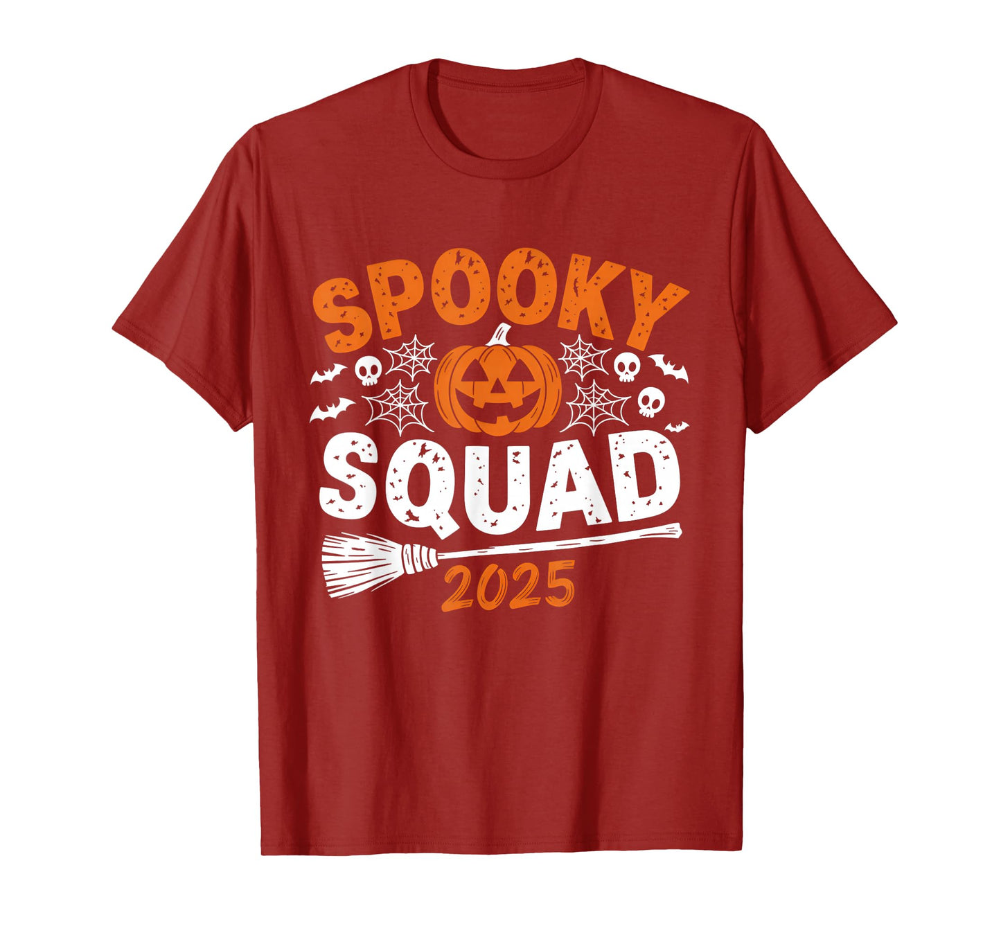 Spooky Squad 2025 Matching Family Halloween Costume T-Shirt