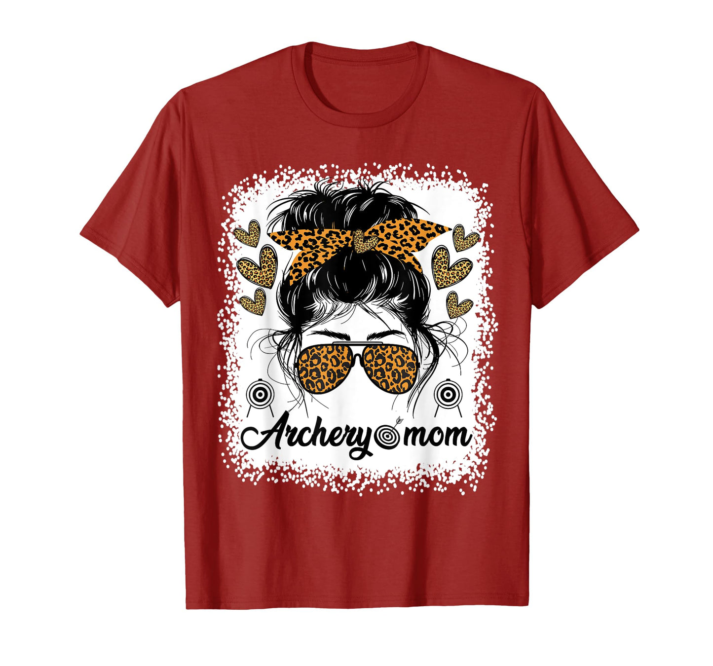 Archery Mom Archer Bowhunter Stylish Sports Mom Game Day T-Shirt