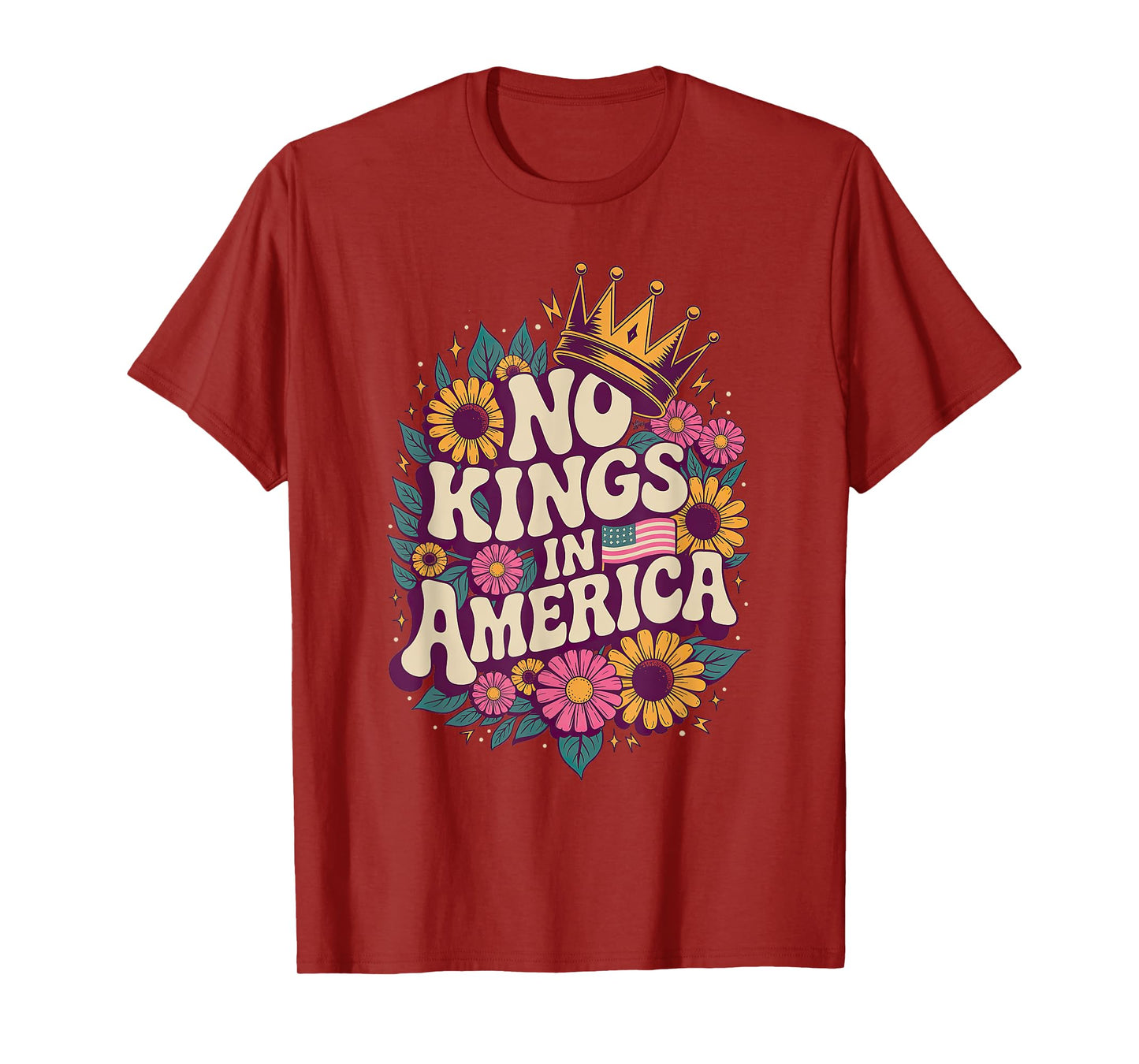 No Kings In America T-Shirt