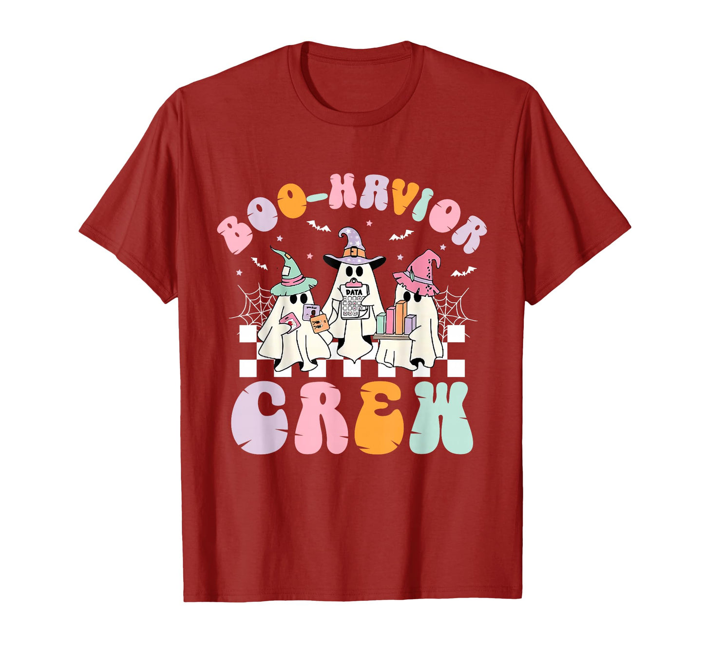 Retro Boo-Havior Crew Behavior Analyst Halloween RBT T-Shirt