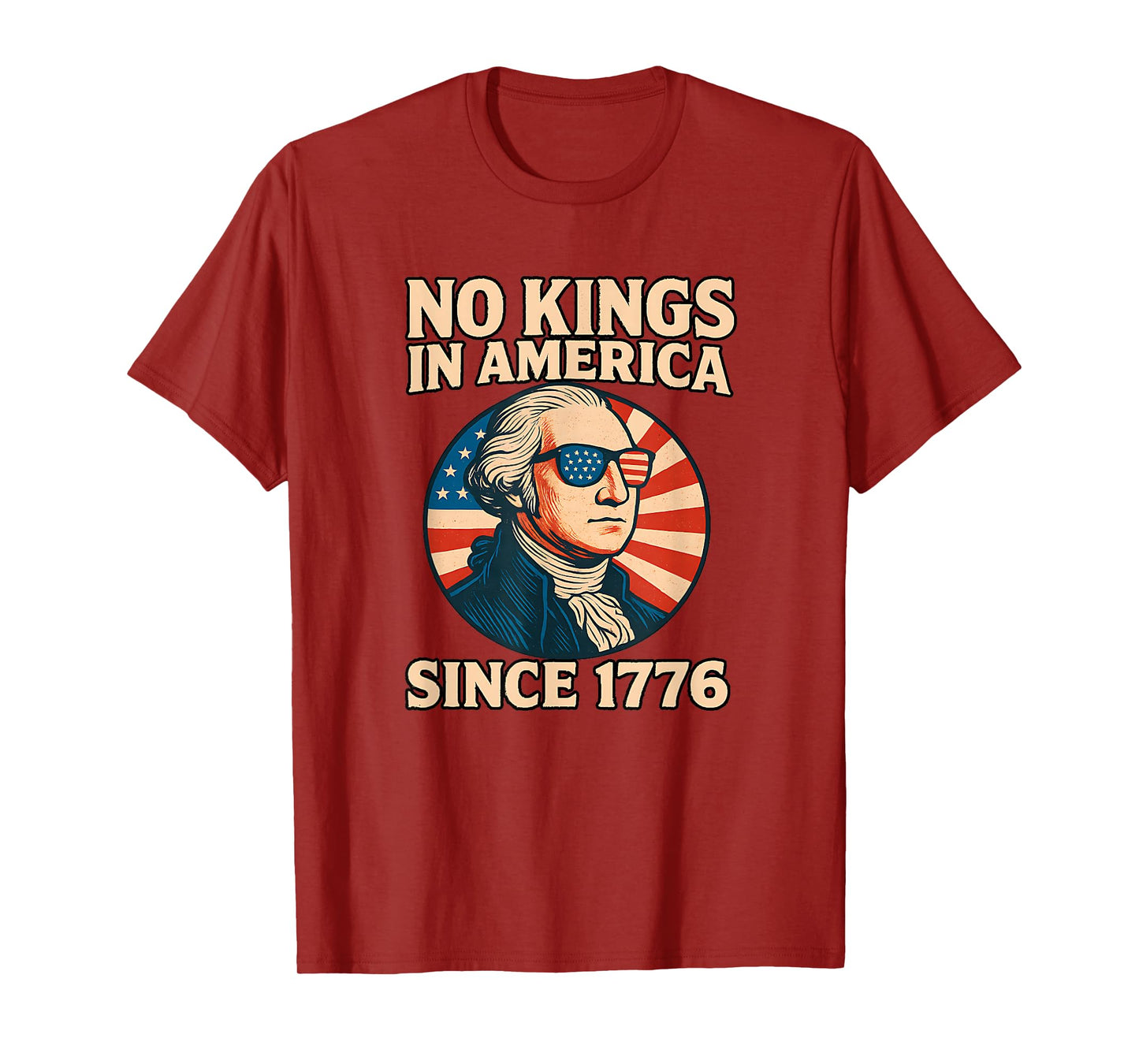 No Kings in America 1776 T-Shirt