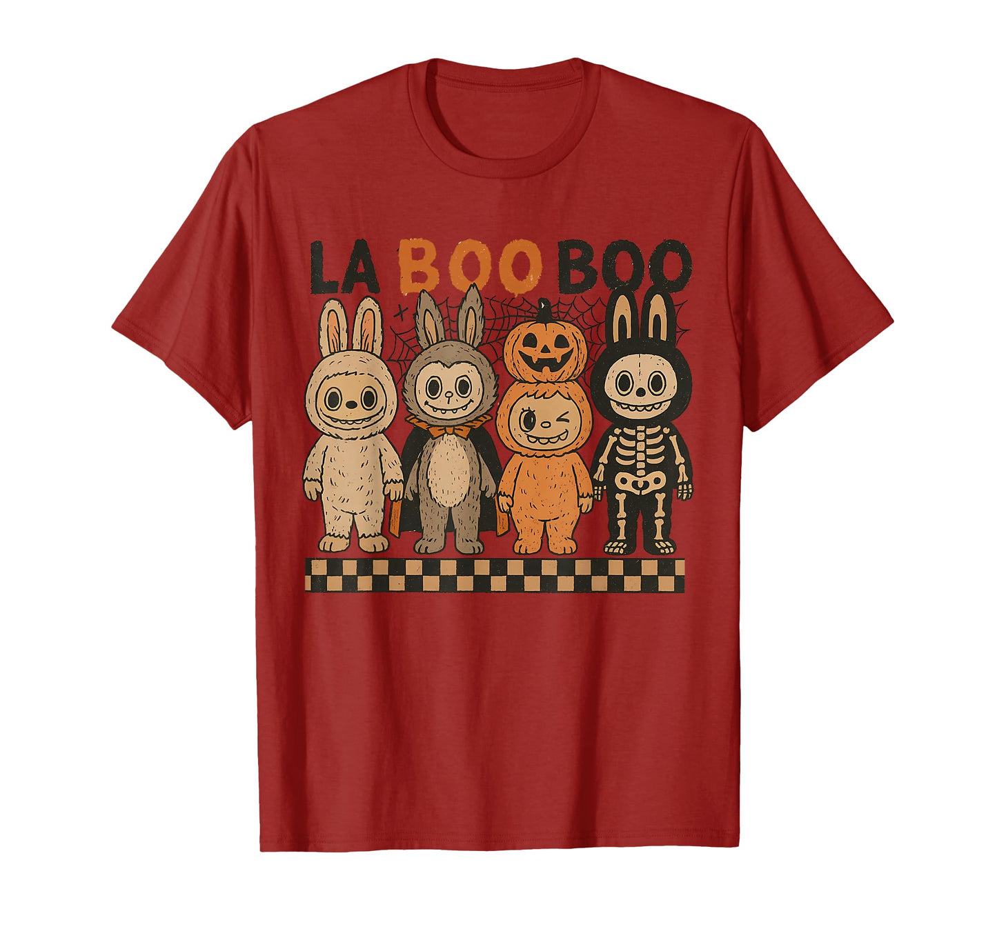 La Boo.Boo Spooky Doll Monster Characters Halloween Outfit T-Shirt