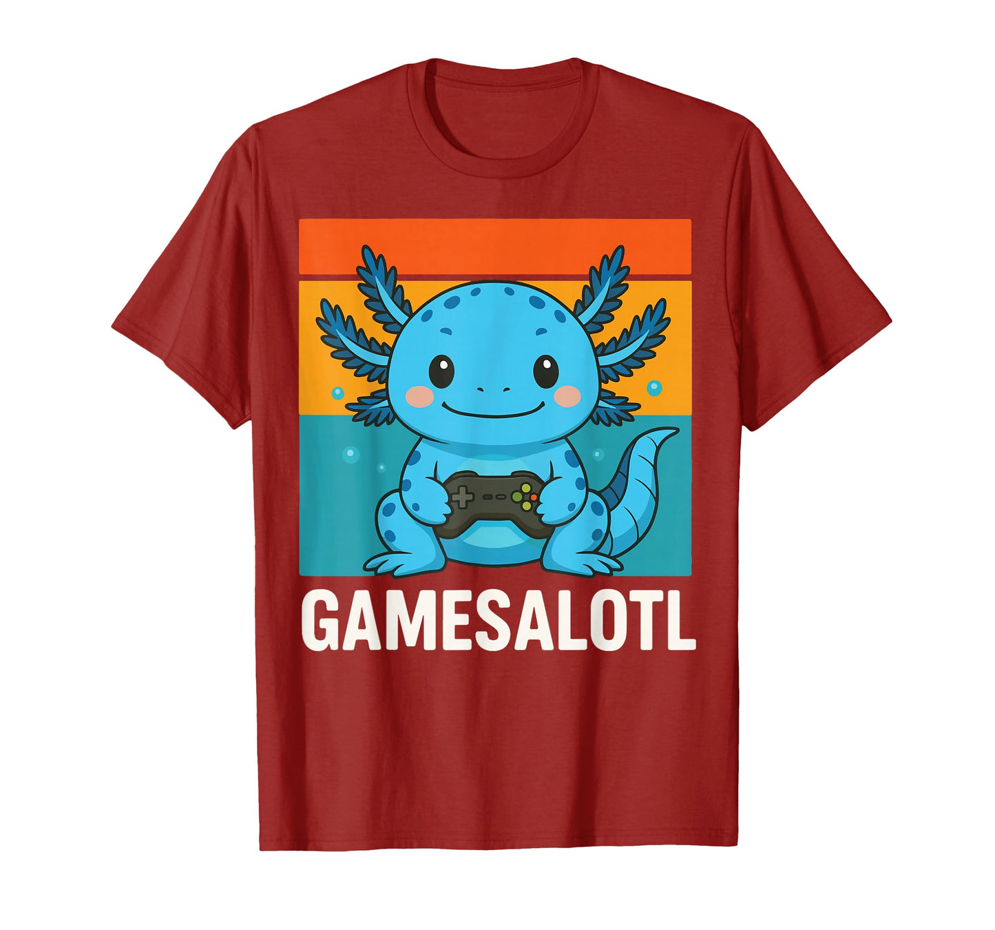 Gamesalotl Axolotl Gaming T-Shirt