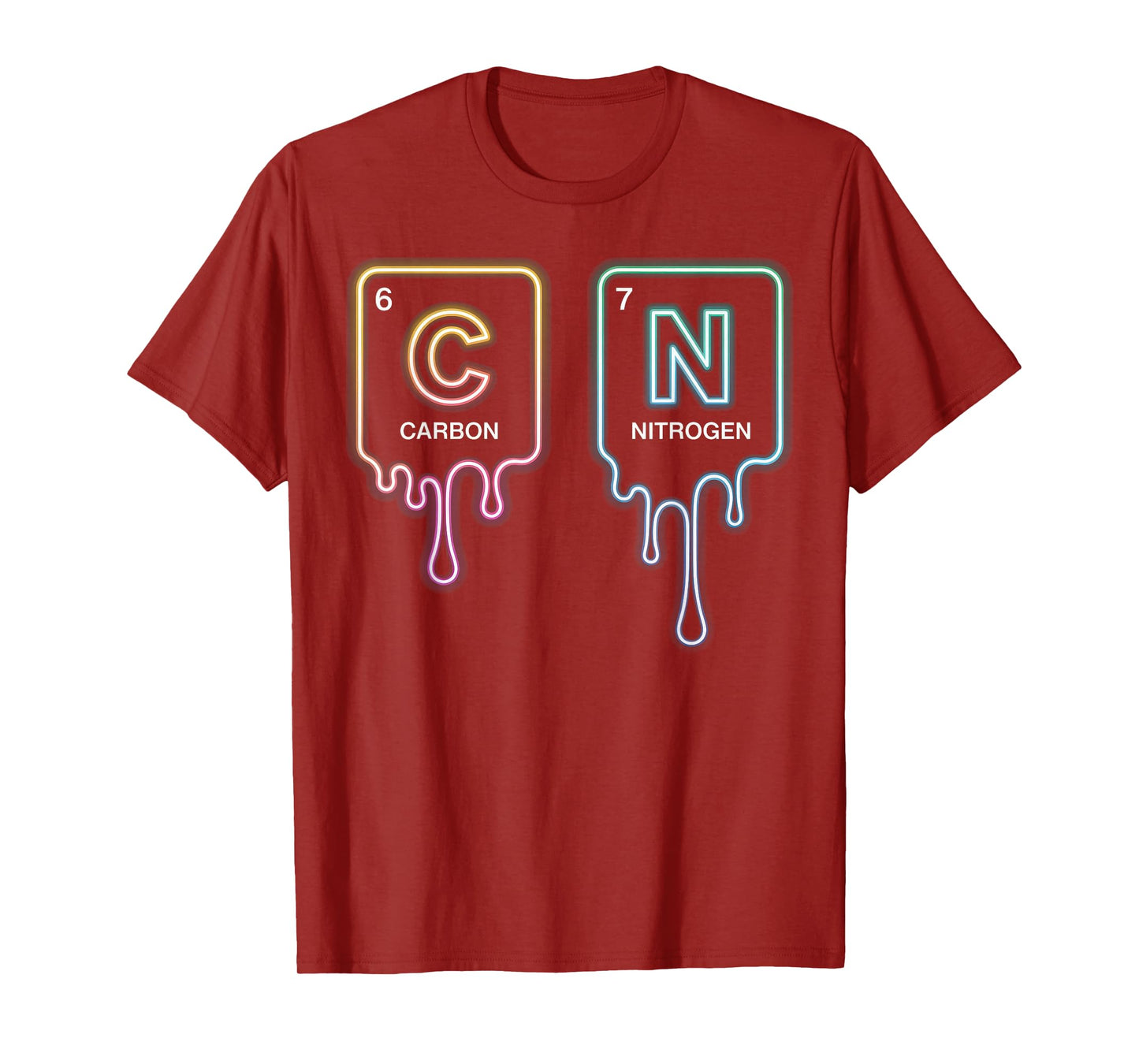 6 7 Funny Science Chemistry Teacher Periodic Table Meme T-Shirt