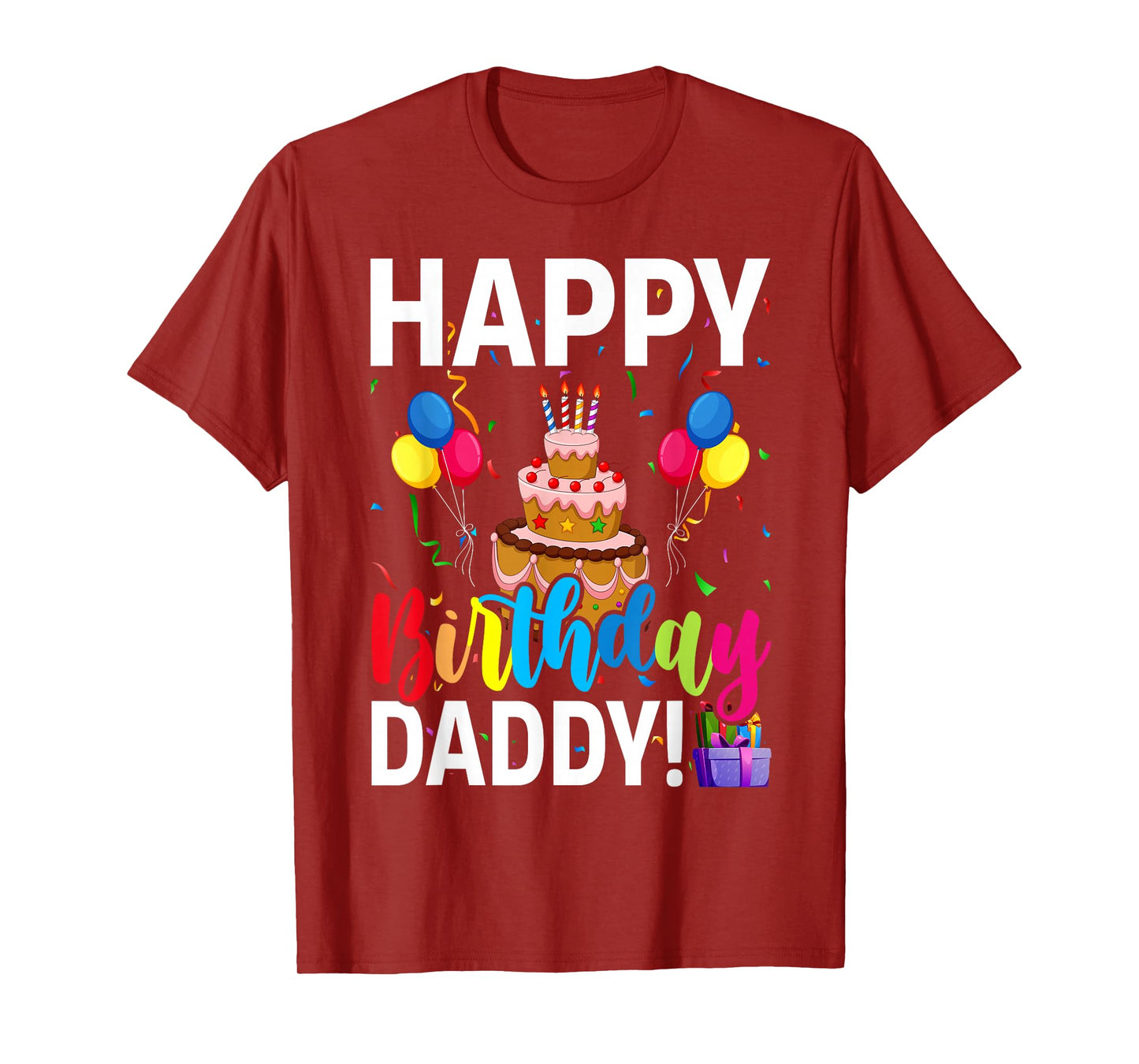 Happy Birthday Daddy Cute Toddler Dad's Birthday Party T-Shirt