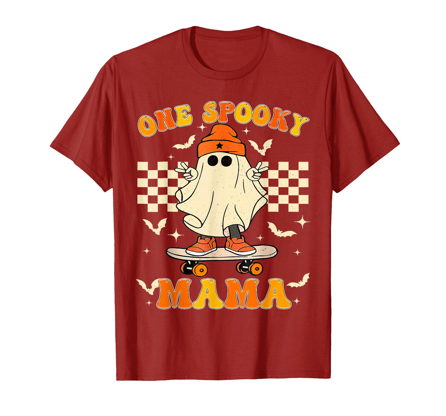 Groovy Boo One Spooky Mama First Halloween Birthday Boy T-Shirt