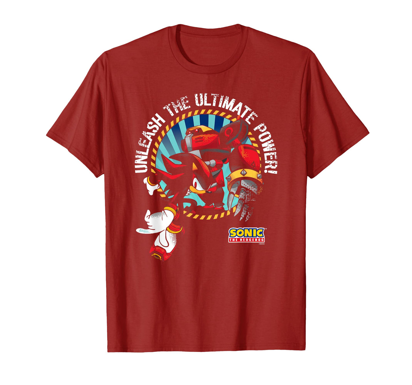 Sonic The Hedgehog Shadow & Omega Unleash The Ultimate Power T-Shirt