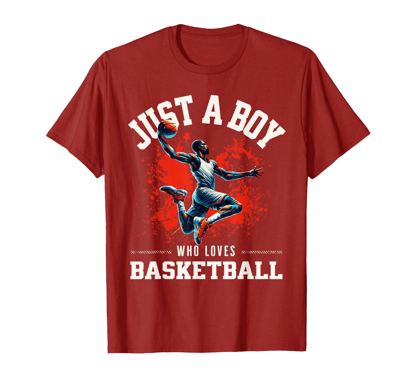 Just a Boy Who Loves Basketball T-Shirt