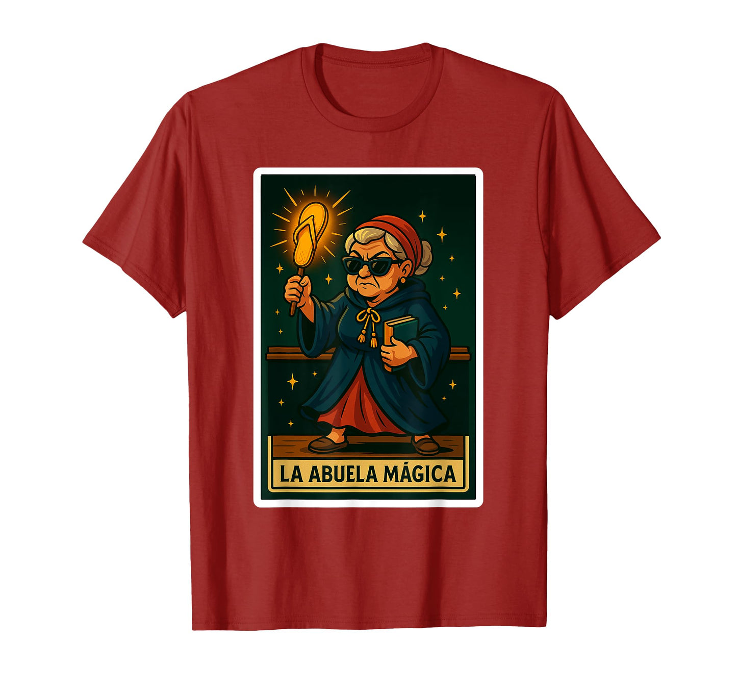 Funny Spanish-Mexican Bingo Gifts - La Abuela Magica T-Shirt
