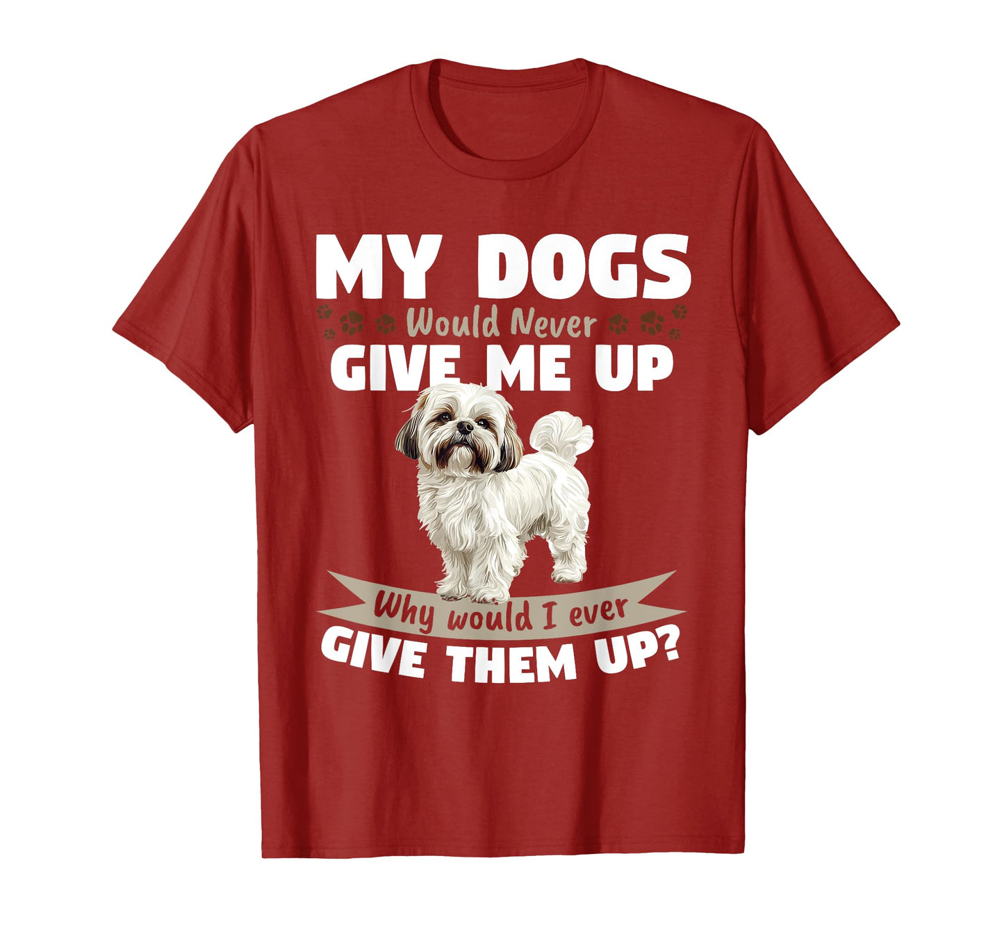 Shih Tzu Dog Owner Men Women Kids T-Shirt